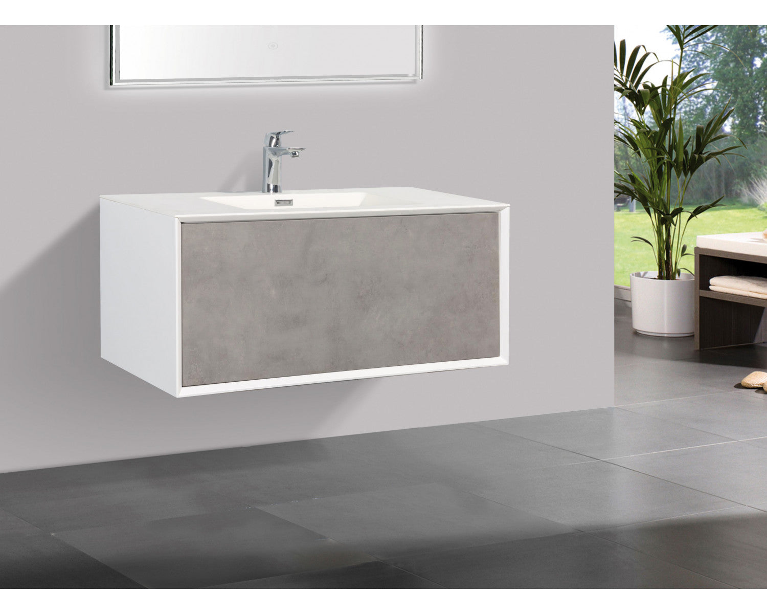 Waschtischunterschrank mit Waschtisch - Canterburry