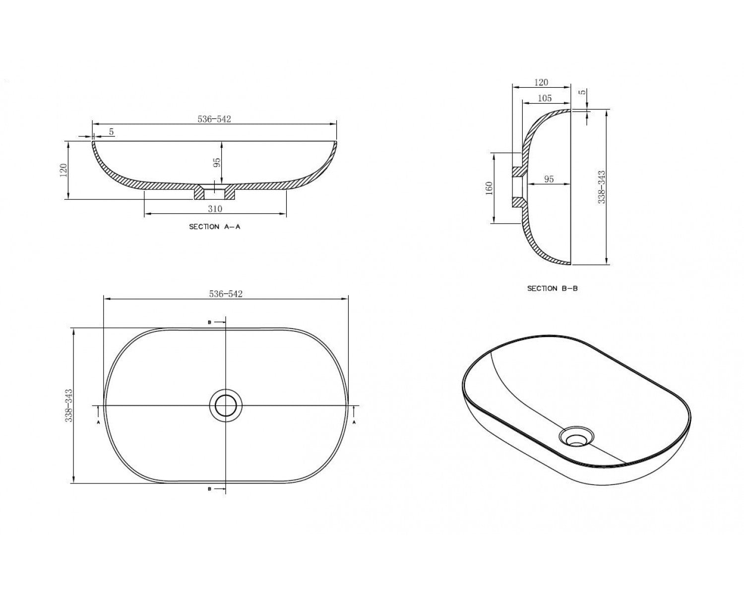 Bad Unterschrank - Cardiff