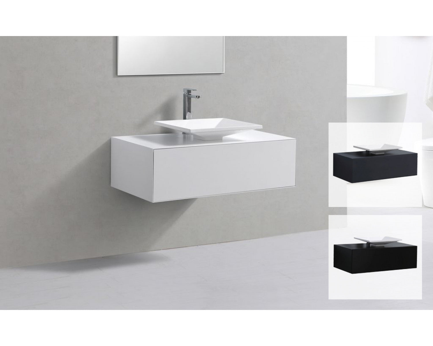 Waschtischunterschrank mit Waschtisch - Winchester