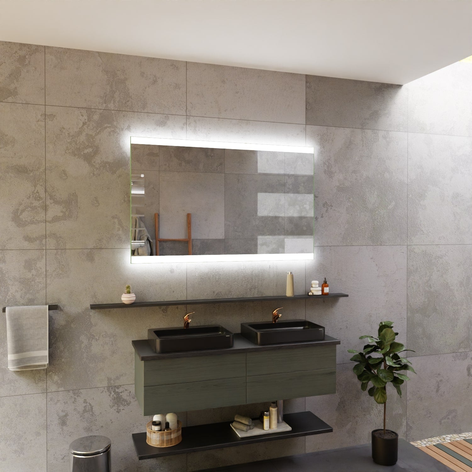 Spiegel mit LED Beleuchtung - Bottrop