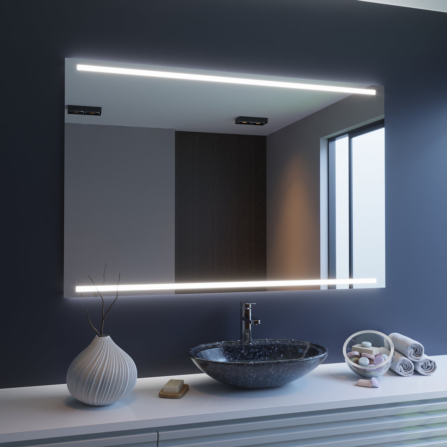 LED Spiegel mit Wunschmaß - Göttingen