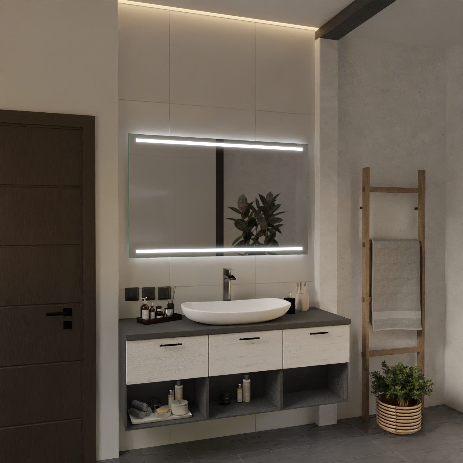 LED Spiegel mit Wunschmaß - Göttingen