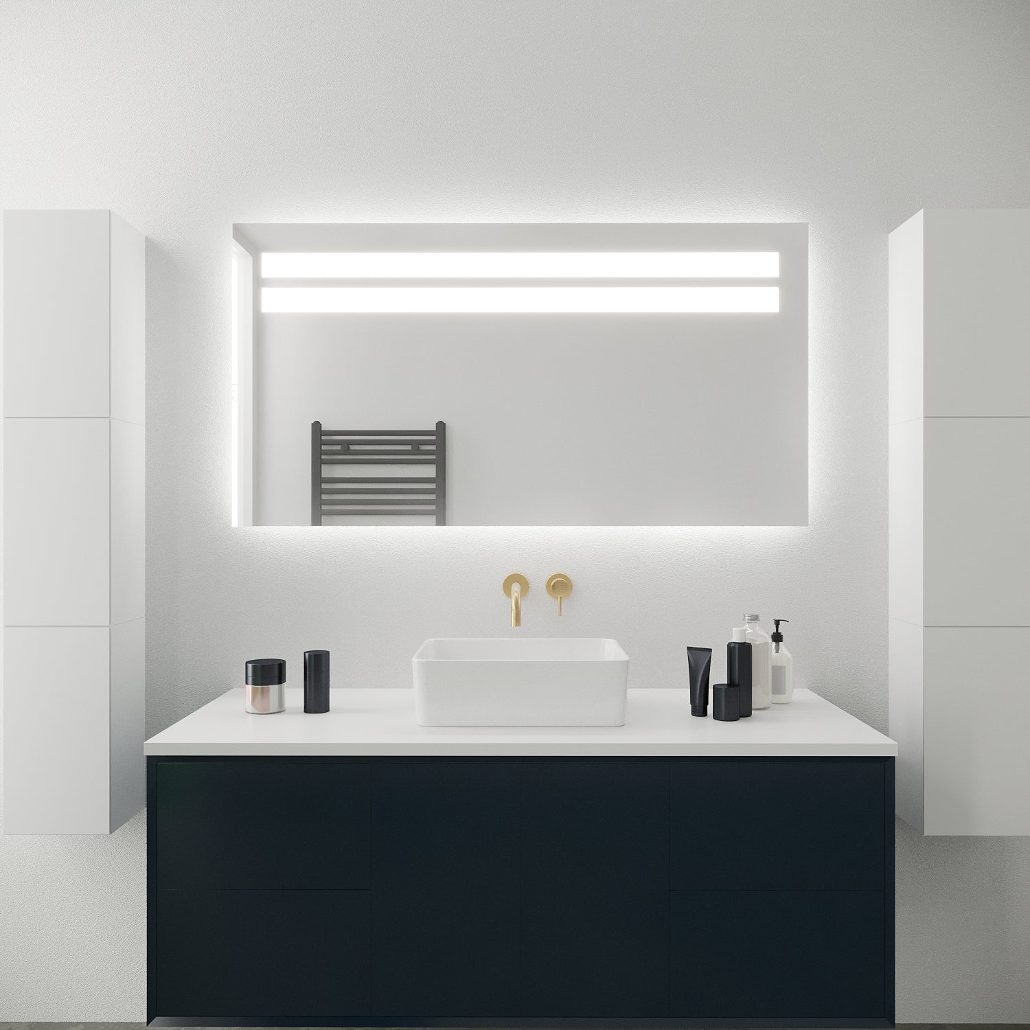 Spiegel mit Beleuchtung - Hamm