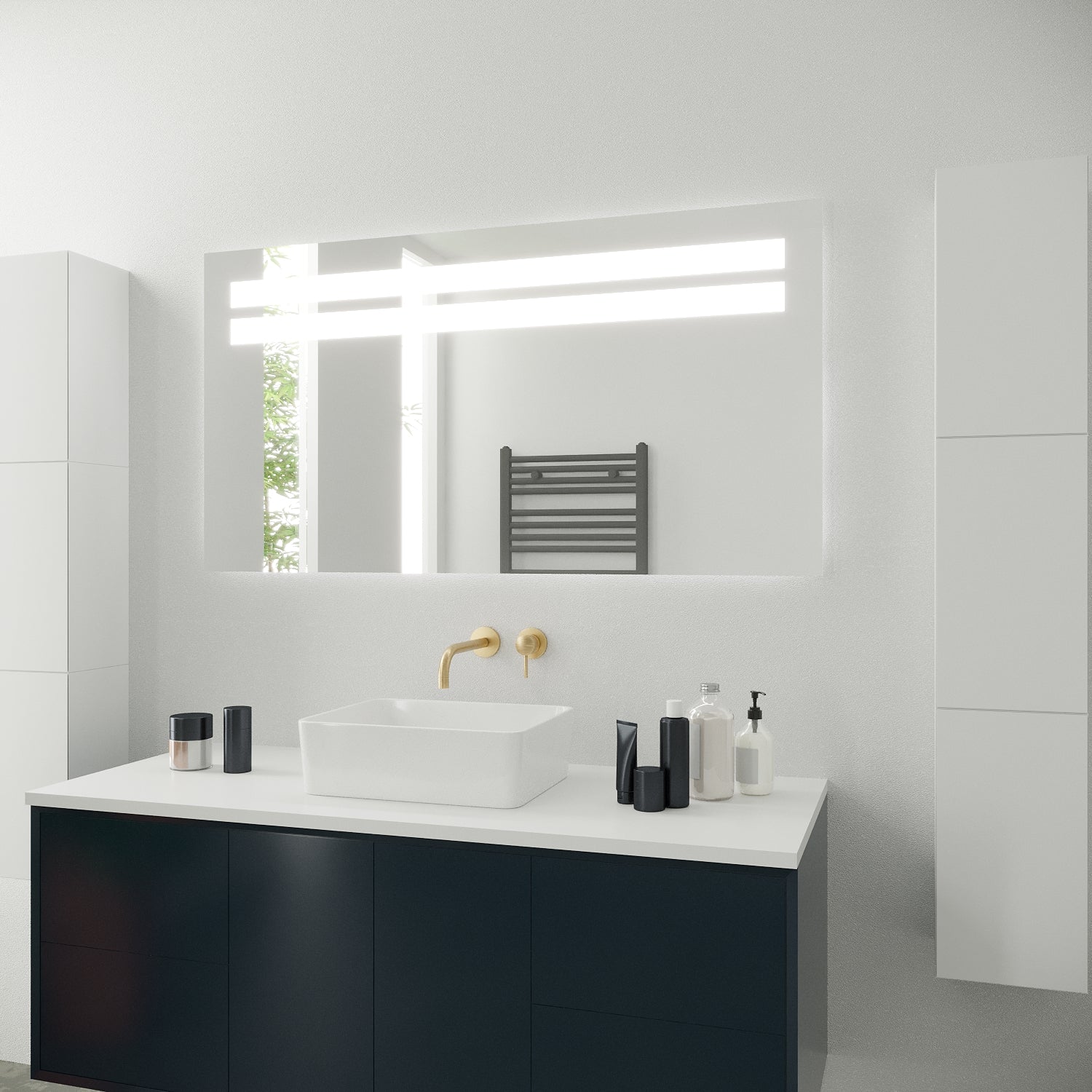 Spiegel mit Beleuchtung - Hamm