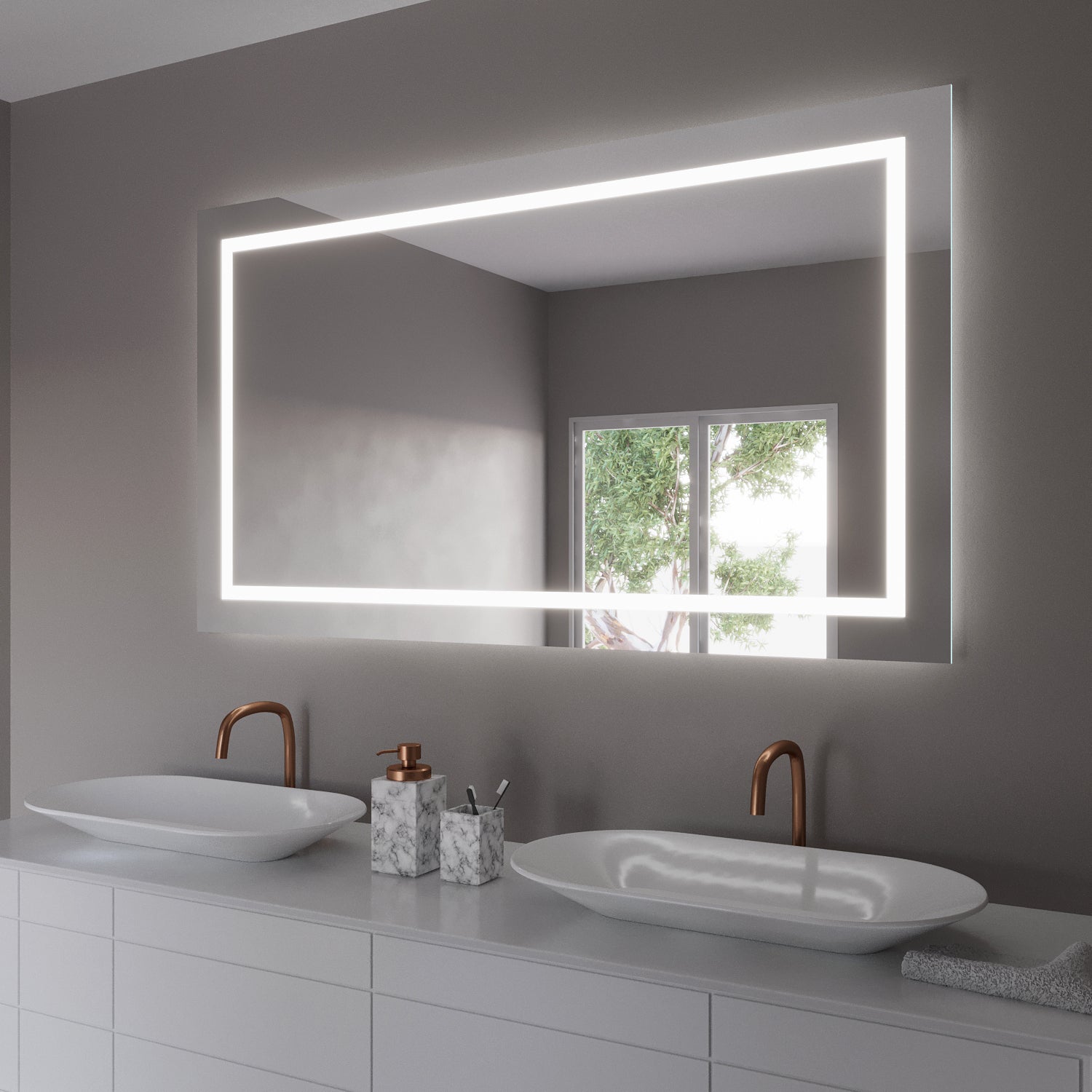 Badezimmerspiegel nach Maß - Hildesheim