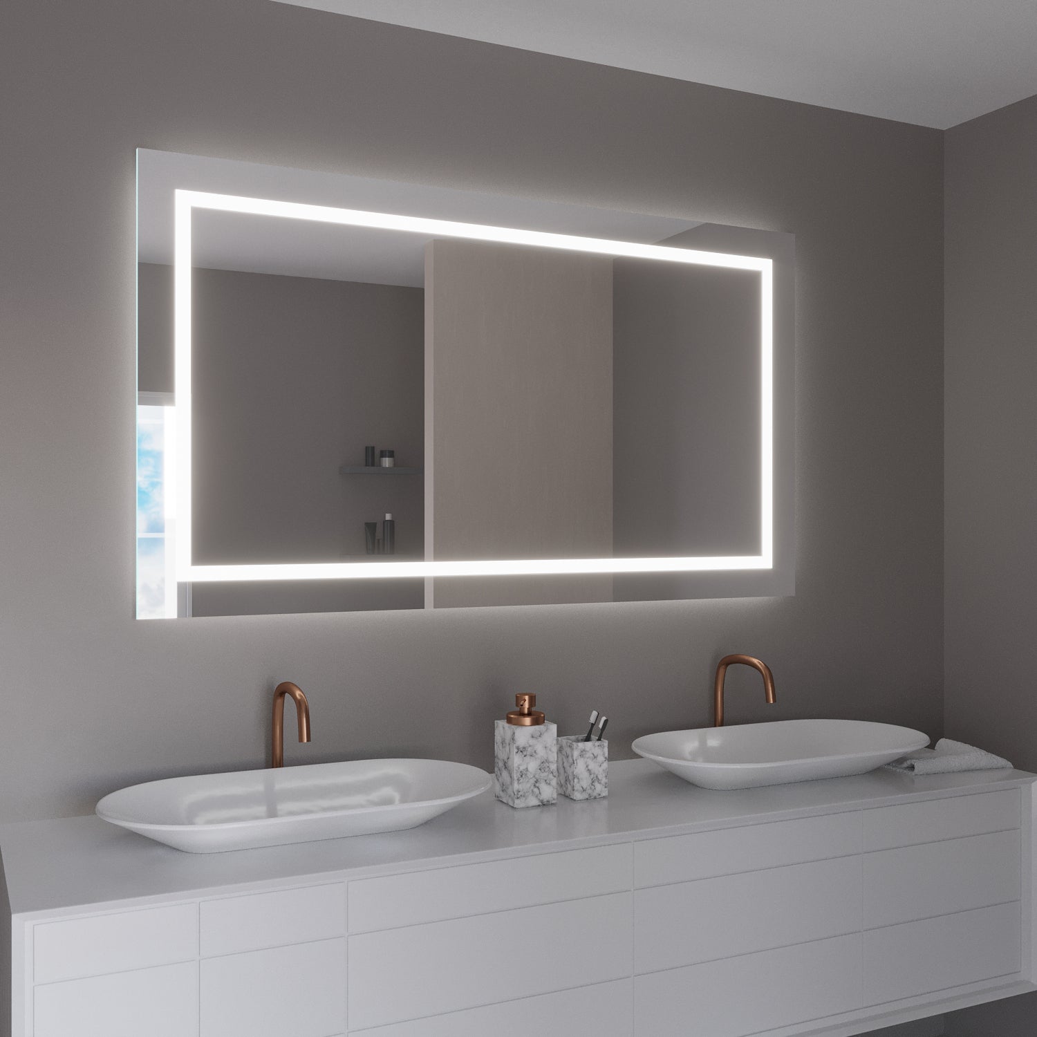 Badezimmerspiegel nach Maß - Hildesheim