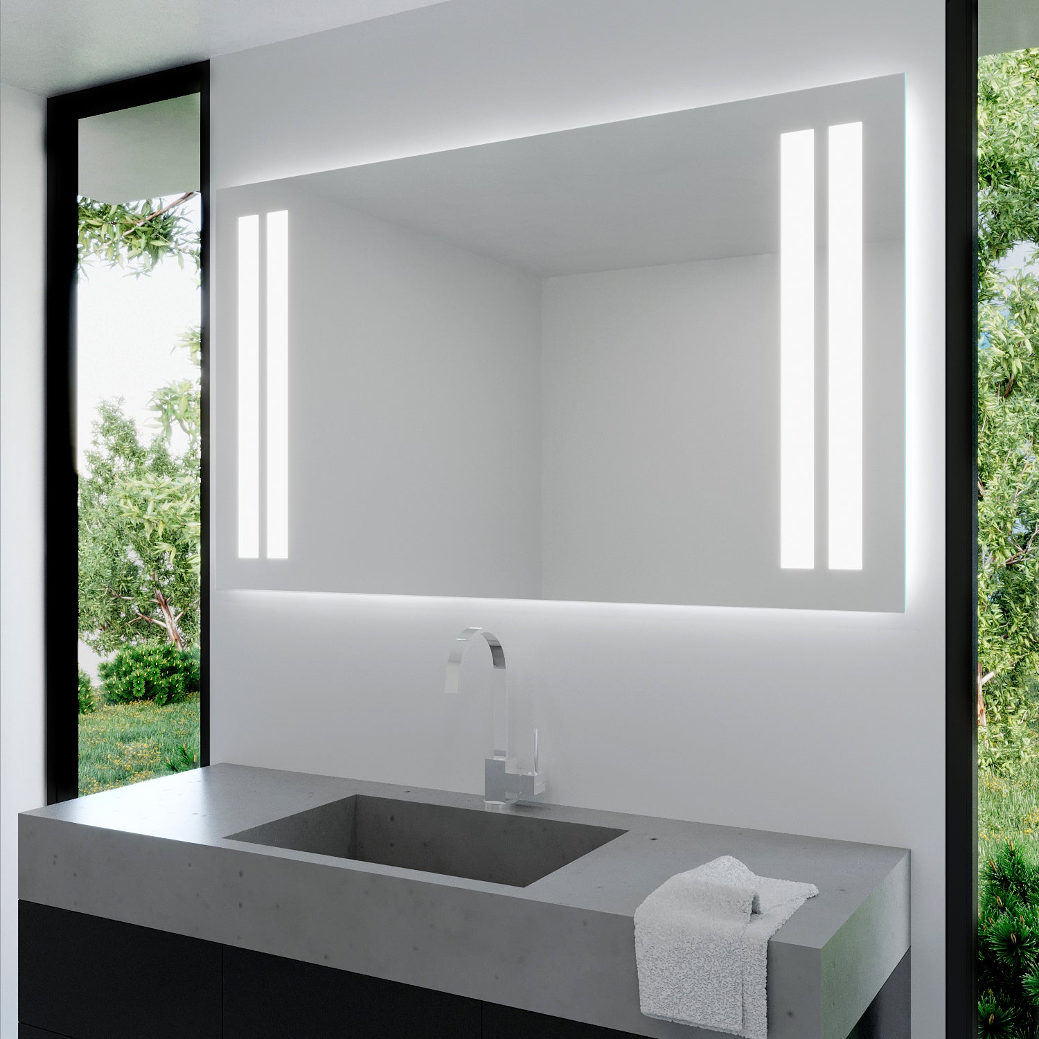 Badspiegel mit Wunschmaß - Koblenz