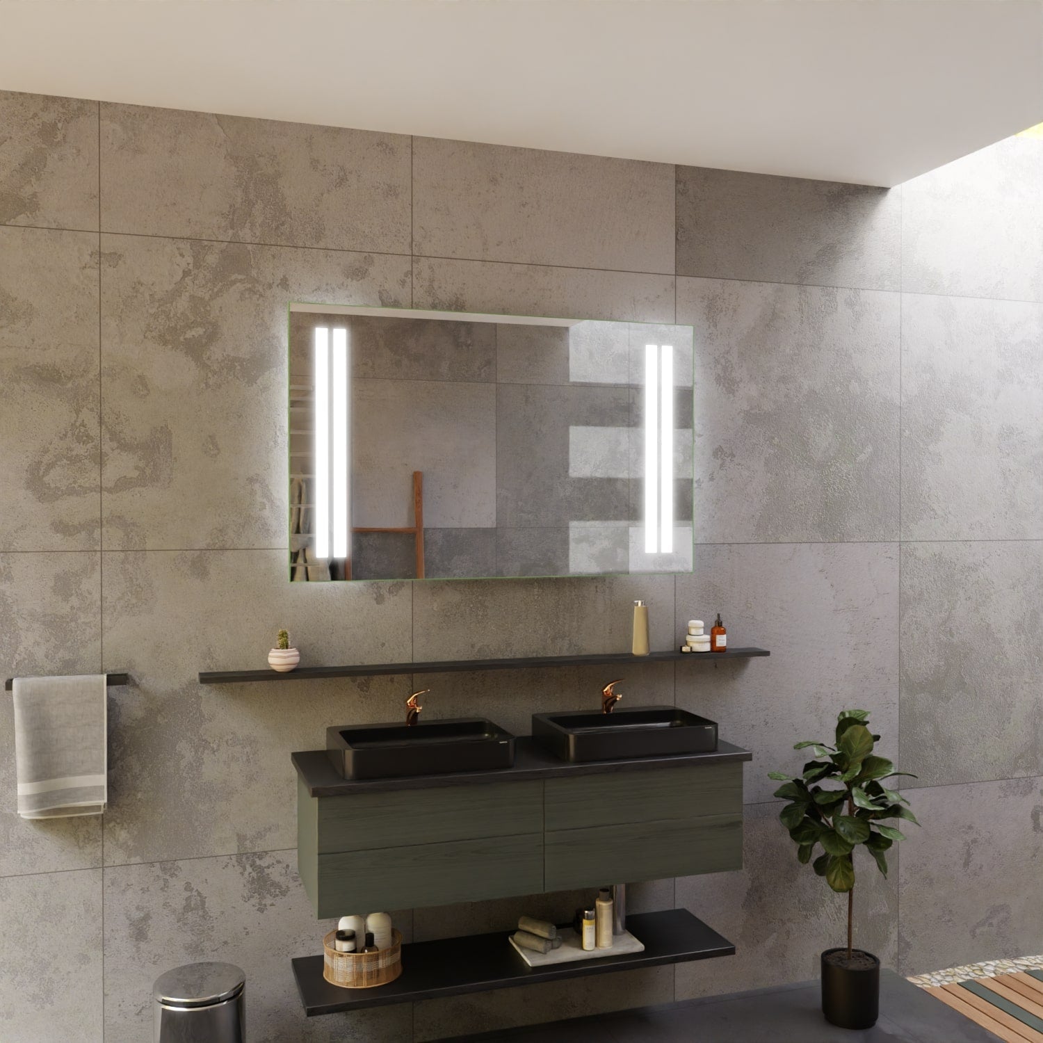 Badspiegel mit Wunschmaß - Koblenz