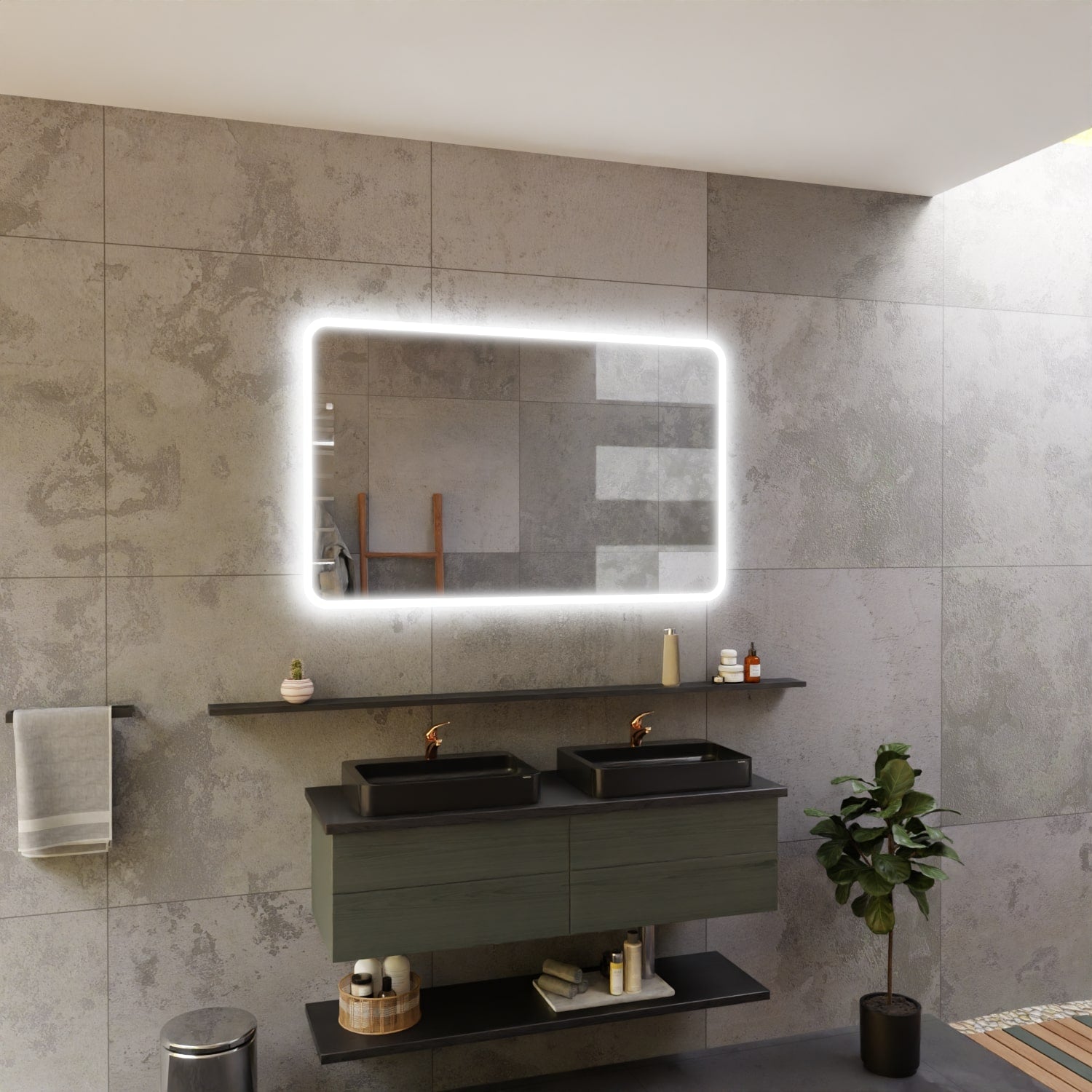 Lichtspiegel mit abgerundeten Ecken - Salzgitter 2