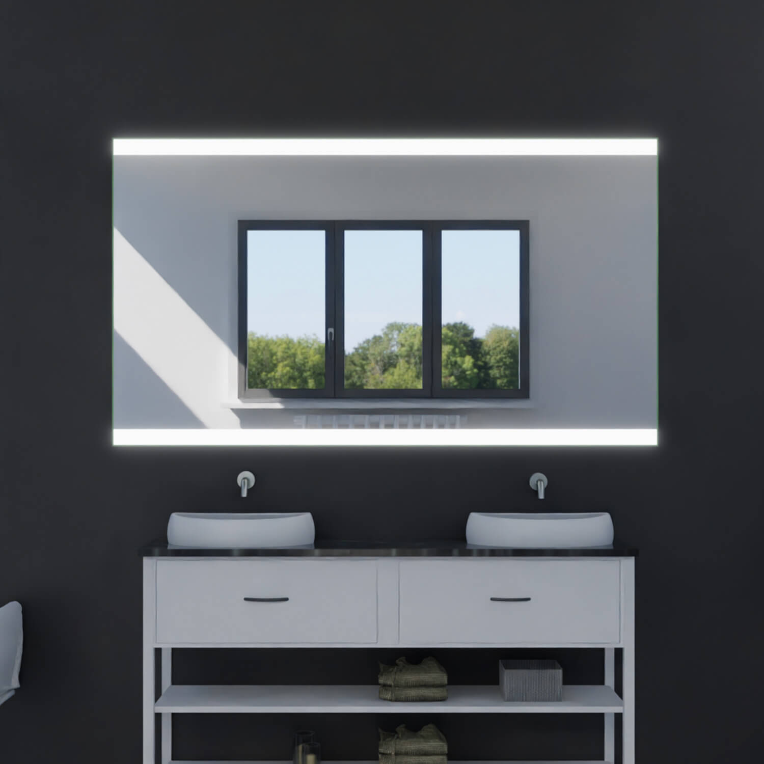 Badspiegel mit LED - Ingolstadt