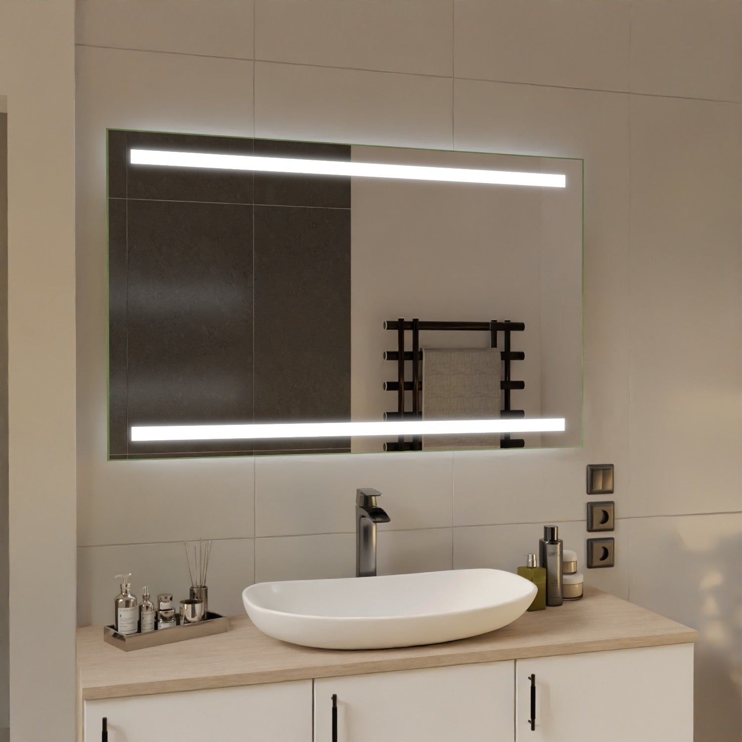 LED bathroom mirror - Karlsruhe