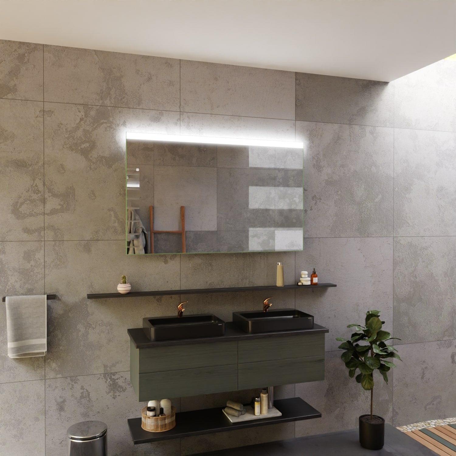 Spiegel beleuchtet nach Maß - Essen