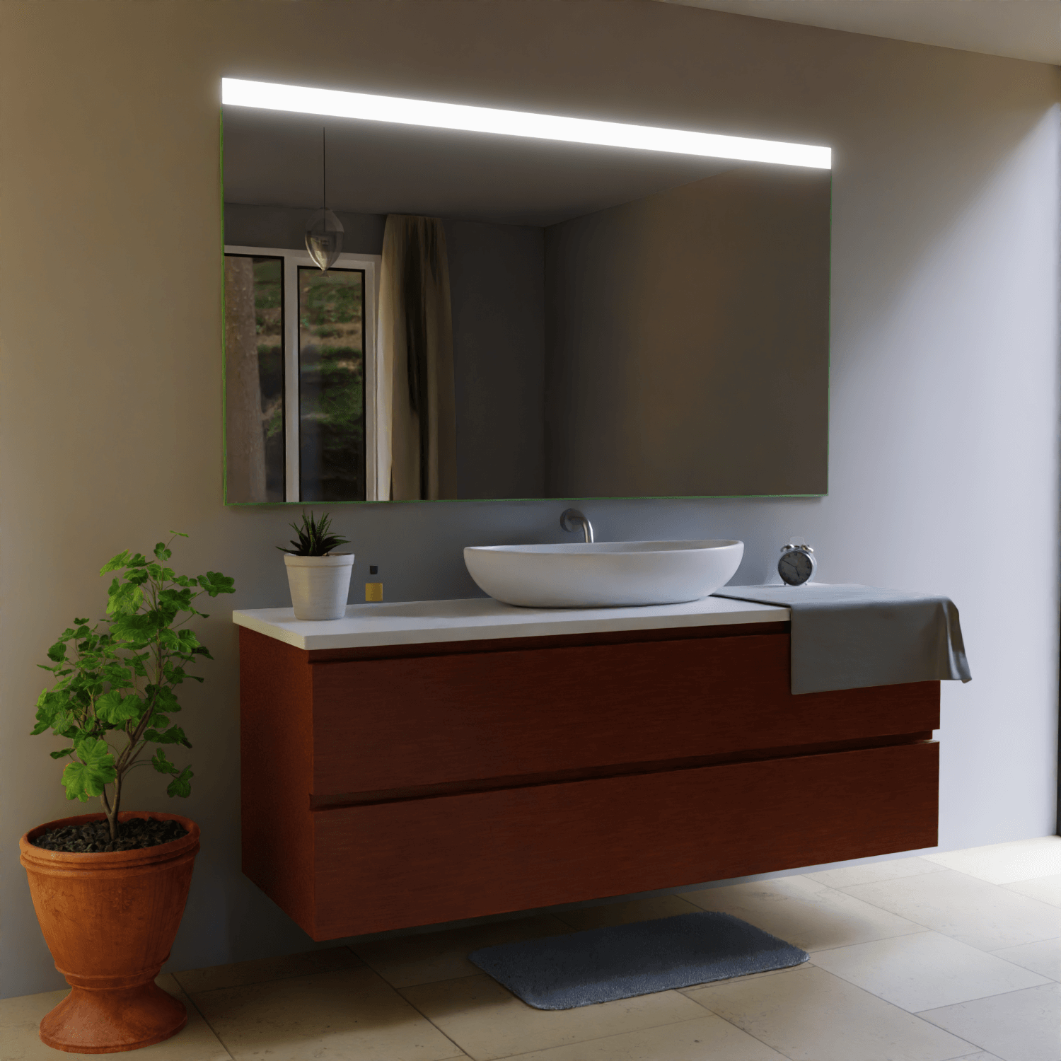 Spiegel beleuchtet nach Maß - Essen