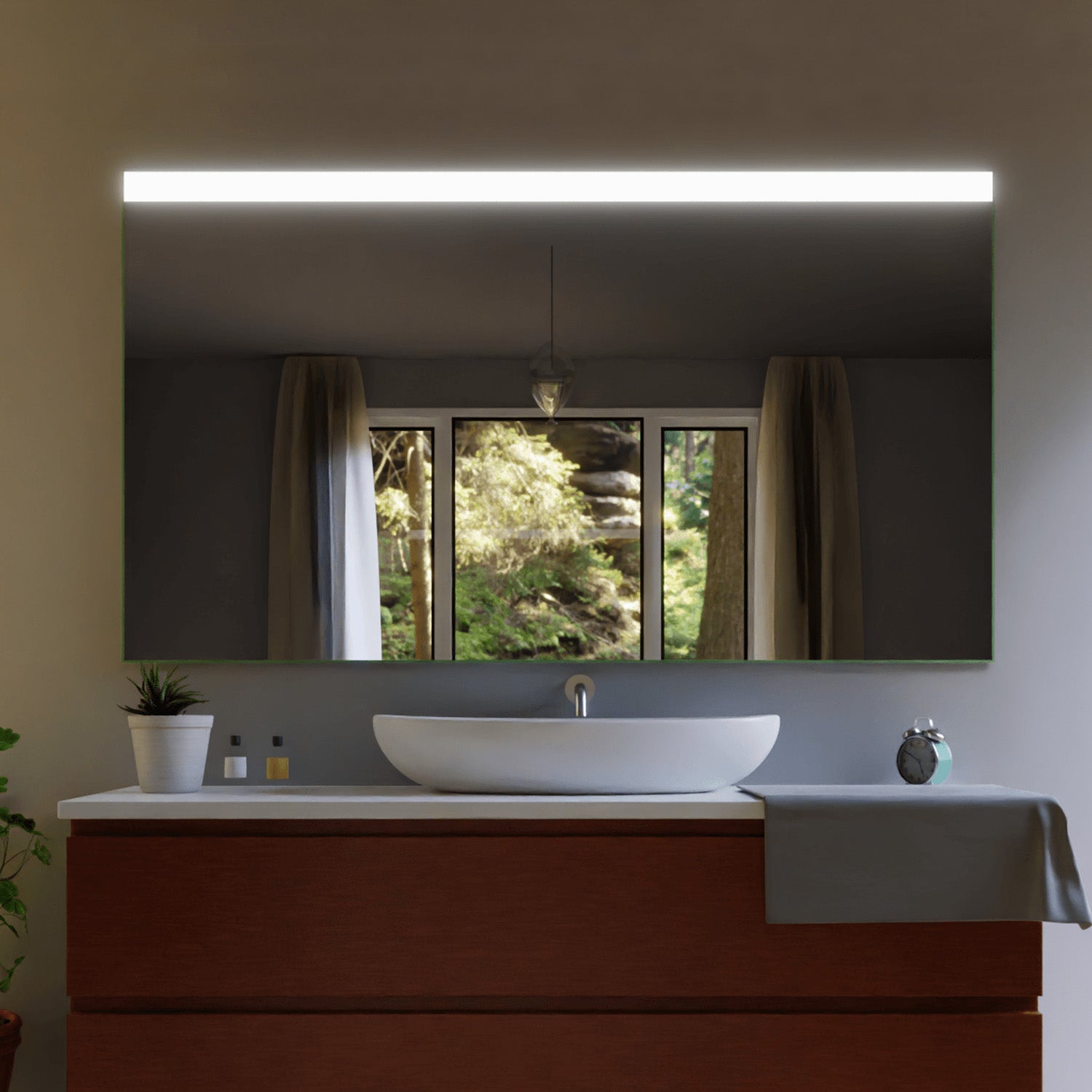 Spiegel beleuchtet nach Maß - Essen