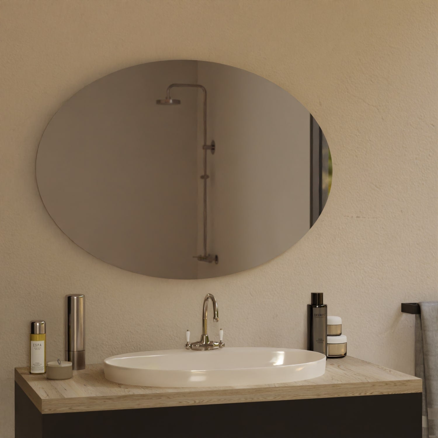 Spiegel Oval - Aruba