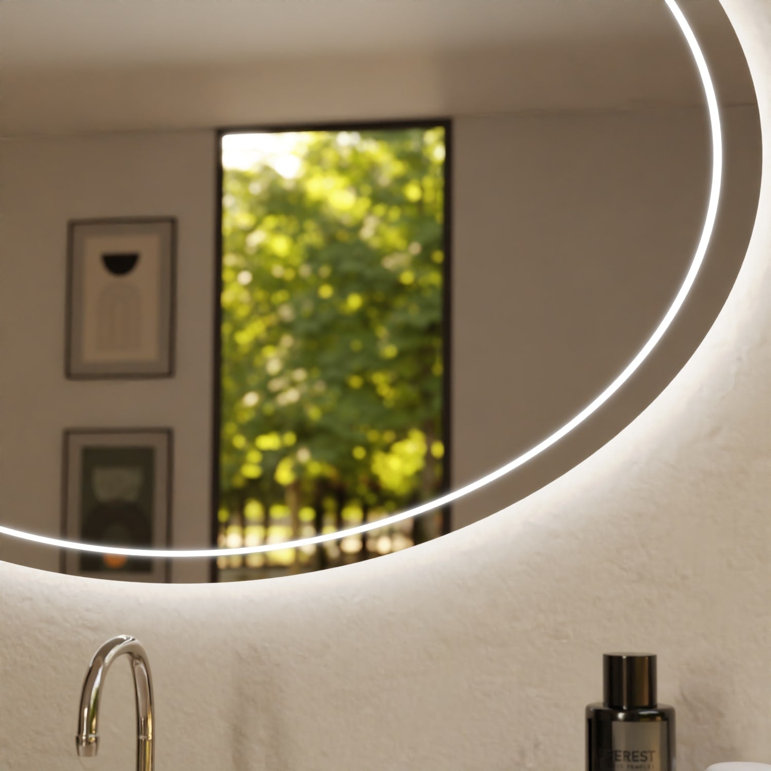 Ovaler Spiegel - Teneriffa