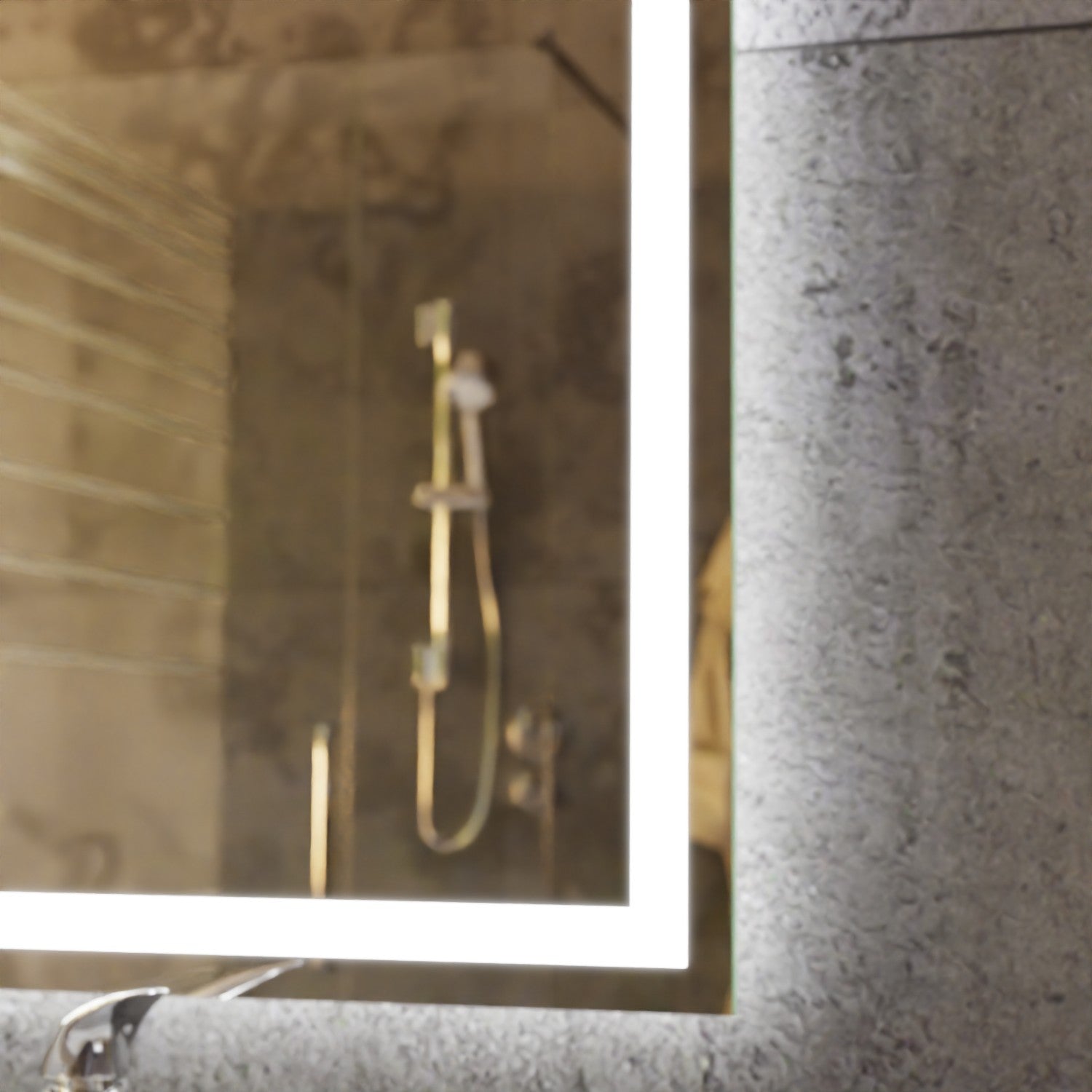 Wandspiegel mit Rundbogen nach Maß beleuchtet - Jonah 2