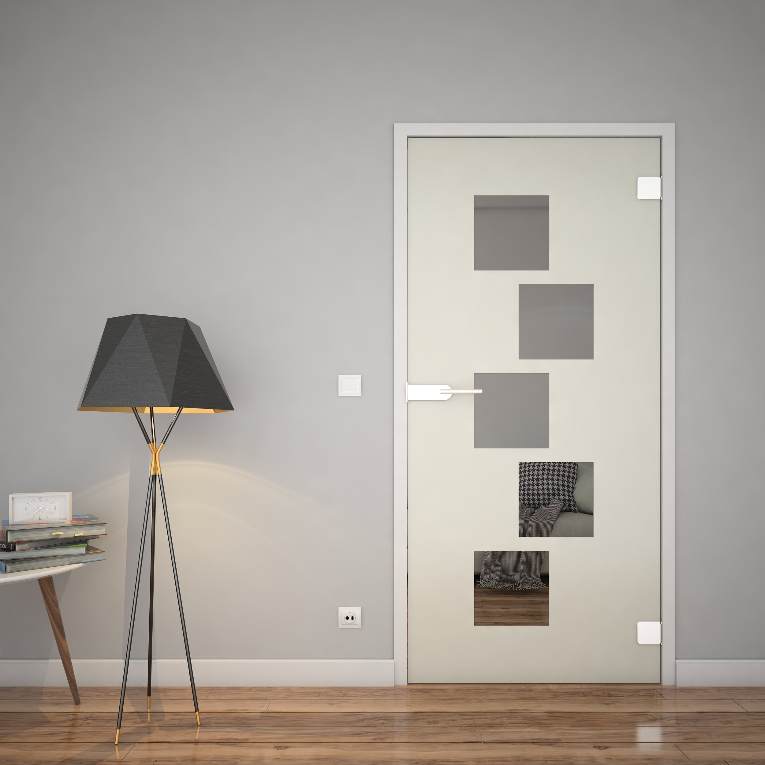 Anguli 1 - Glasdrehtür