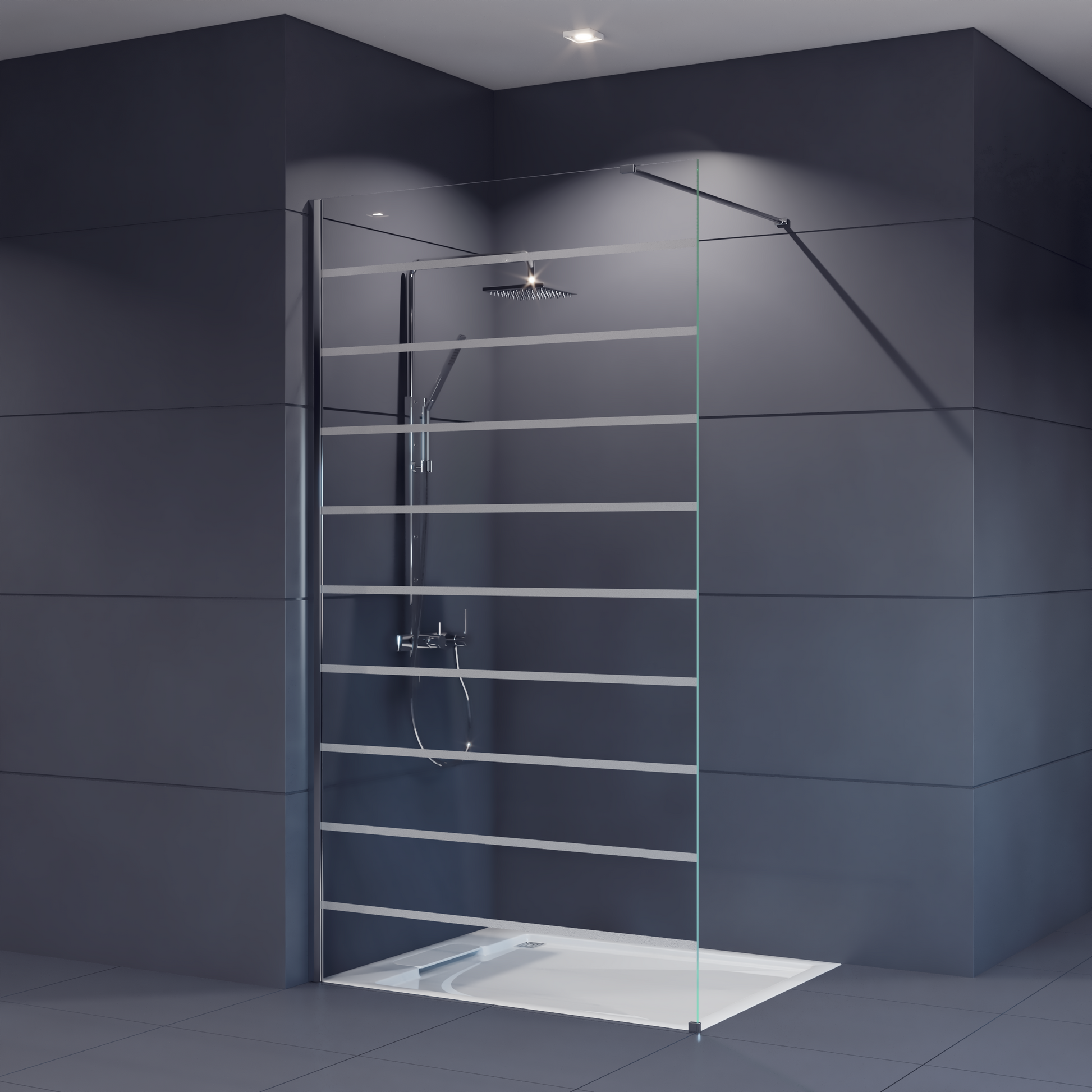 Kajetan - Duschwand Glas ESG