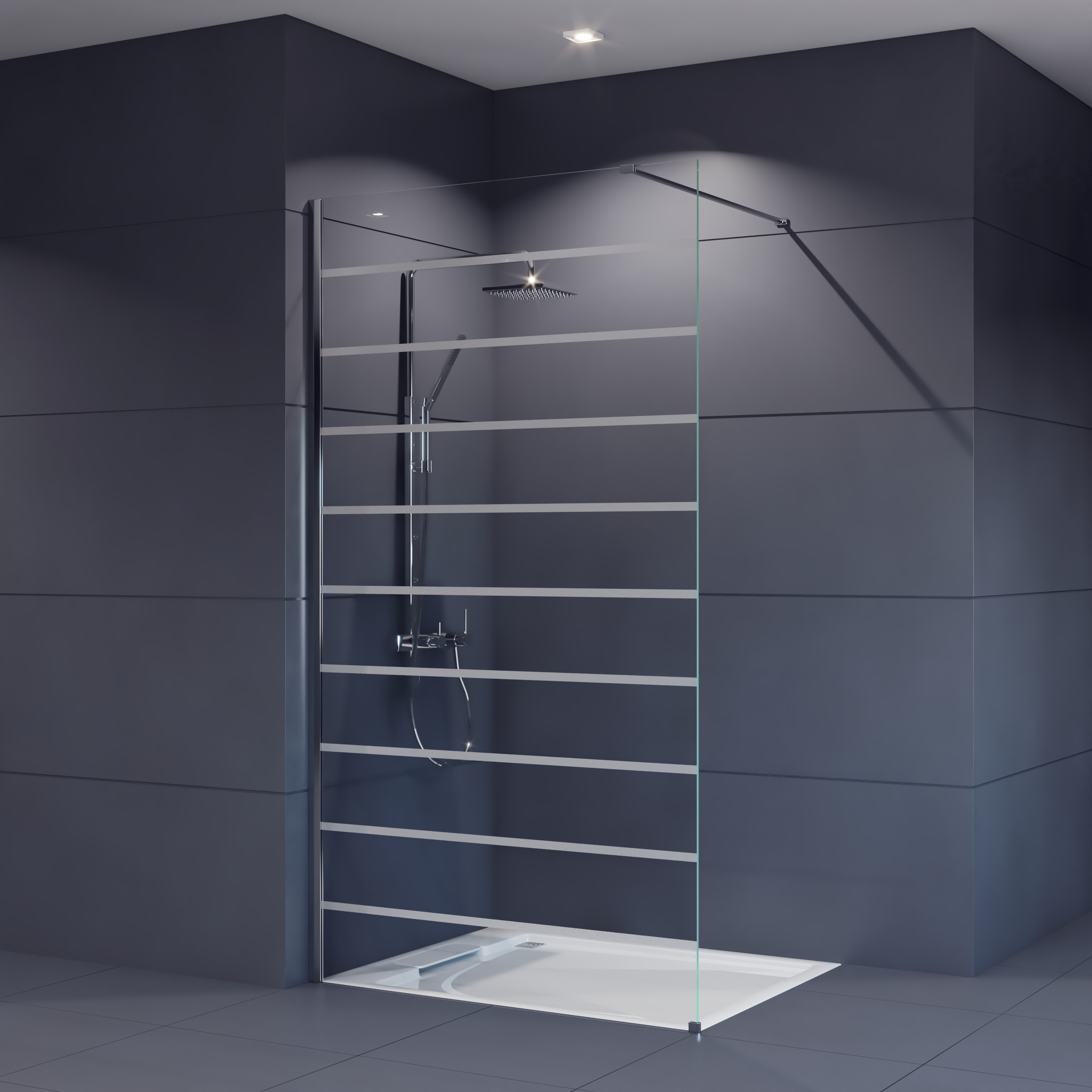 Kajetan - Duschwand Glas ESG