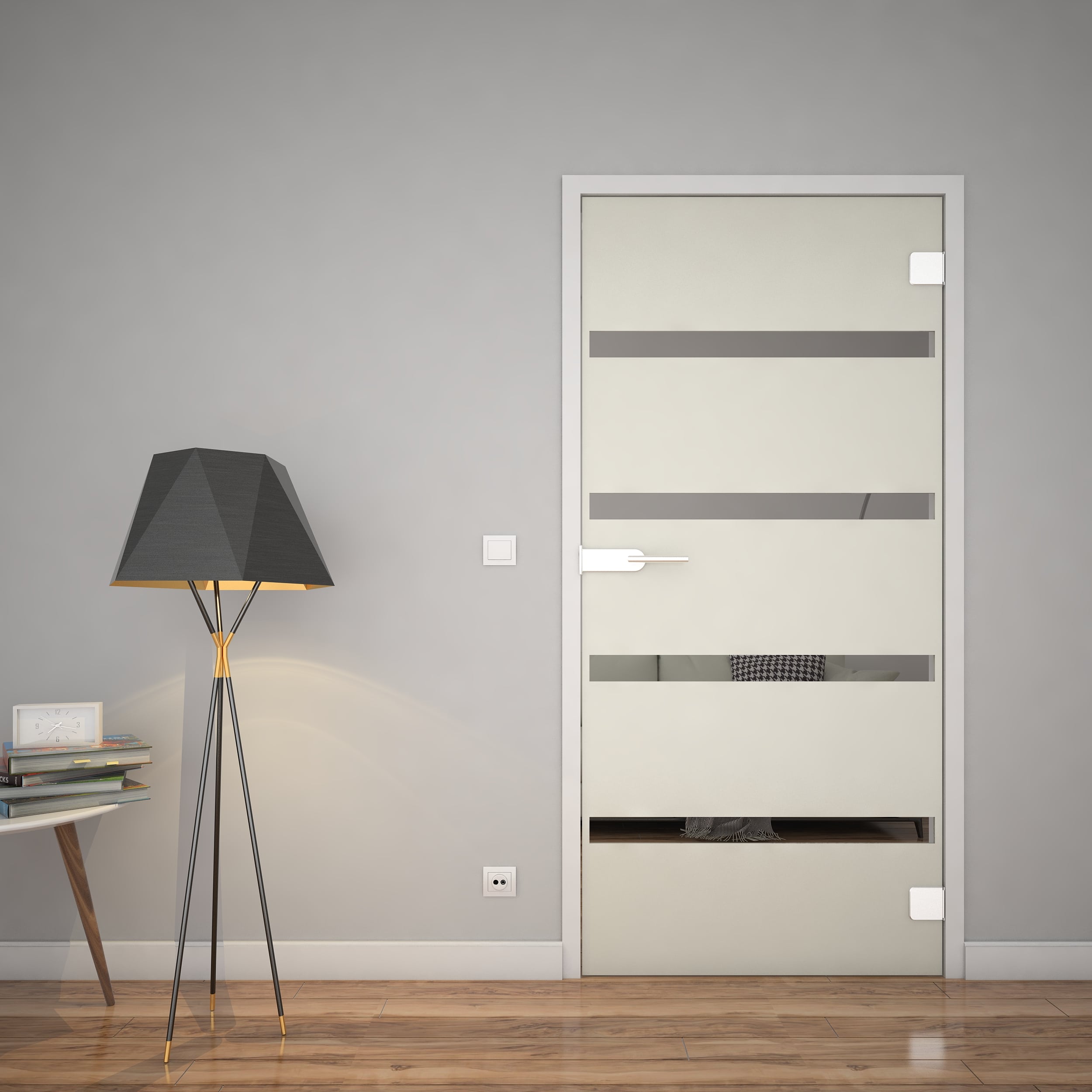 Maklo 2 - Zimmertür Glas