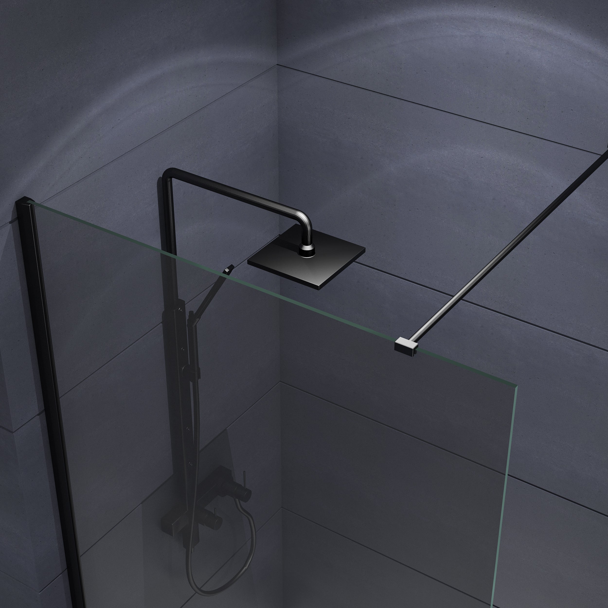 Apollon - Duschwand Glas