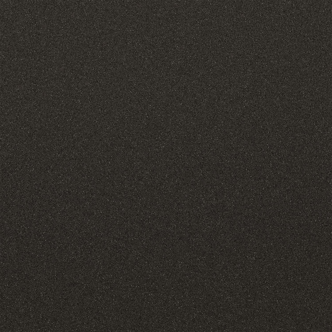 Lackiertes Glas Black Starlight 0337 mit schwarzem glitzerndem Muster