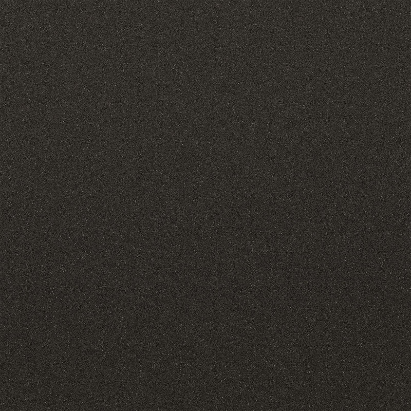 Lackiertes Glas Black Starlight 0337 mit schwarzem glitzerndem Muster