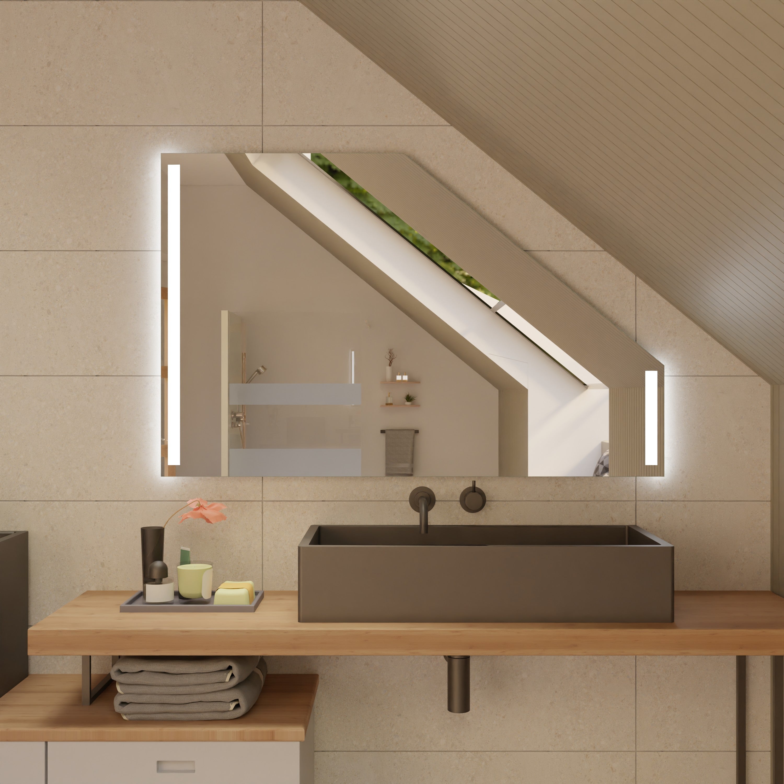 Spiegel Dachschräge Amsterdam