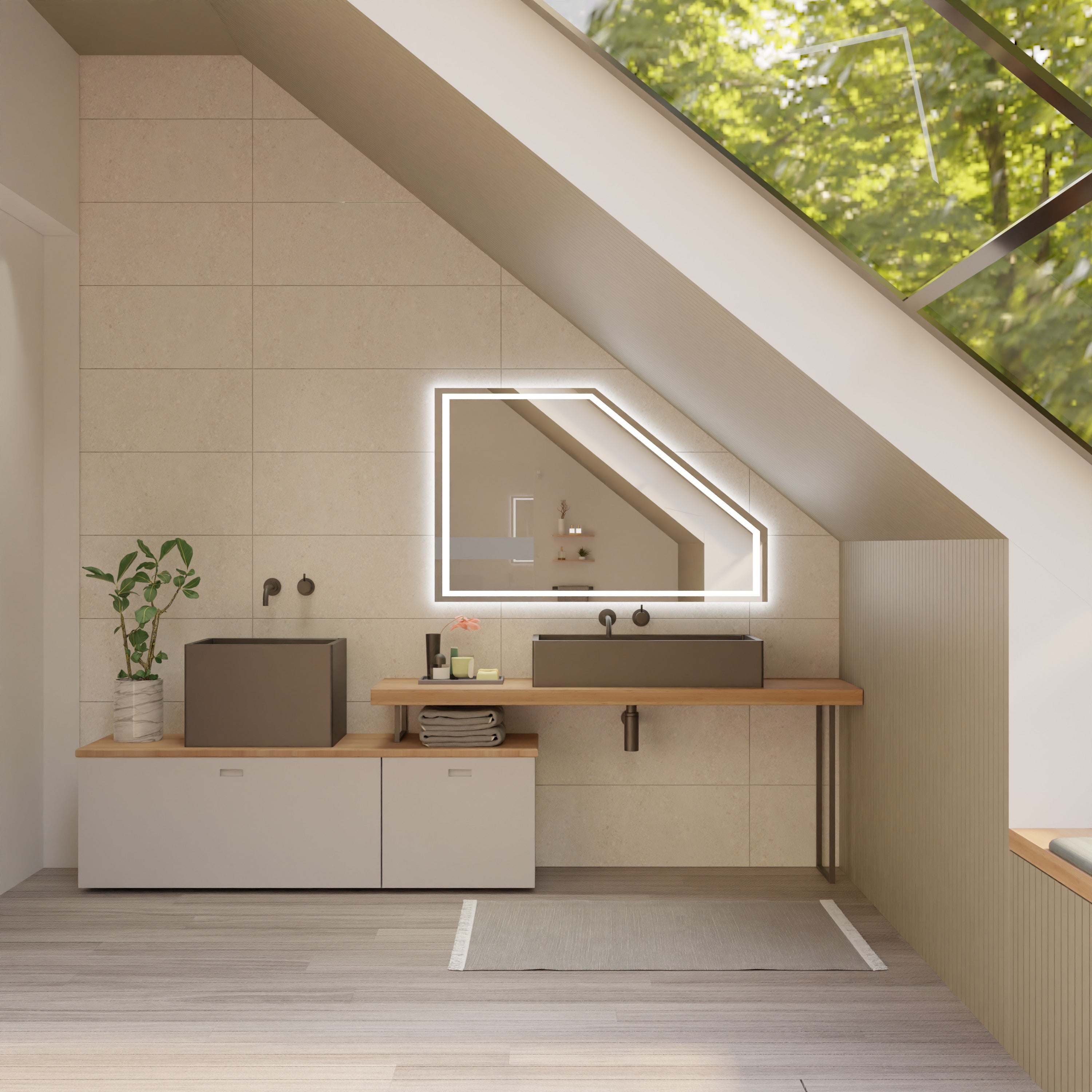 Spiegel Dachschräge Athen