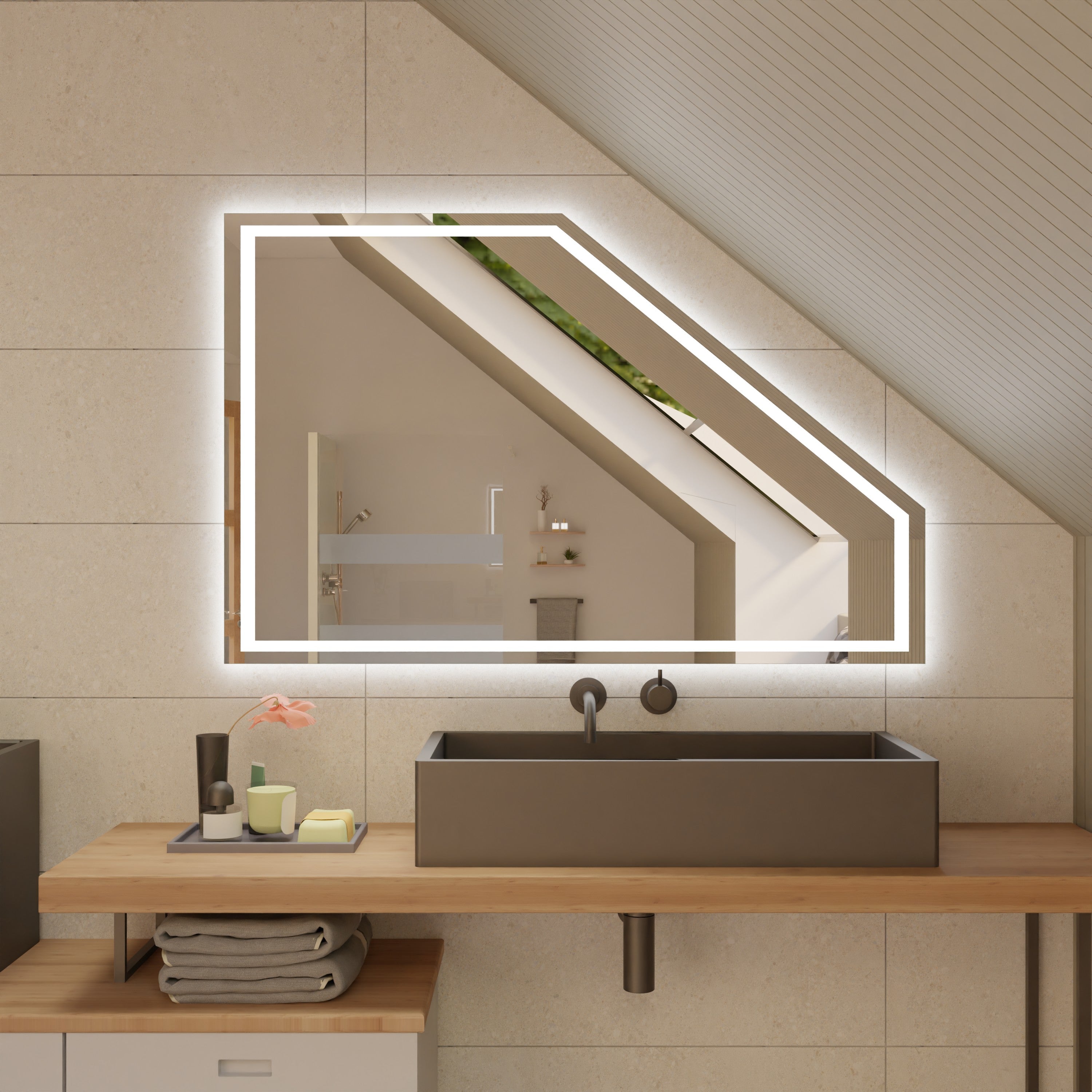 Spiegel Dachschräge Athen