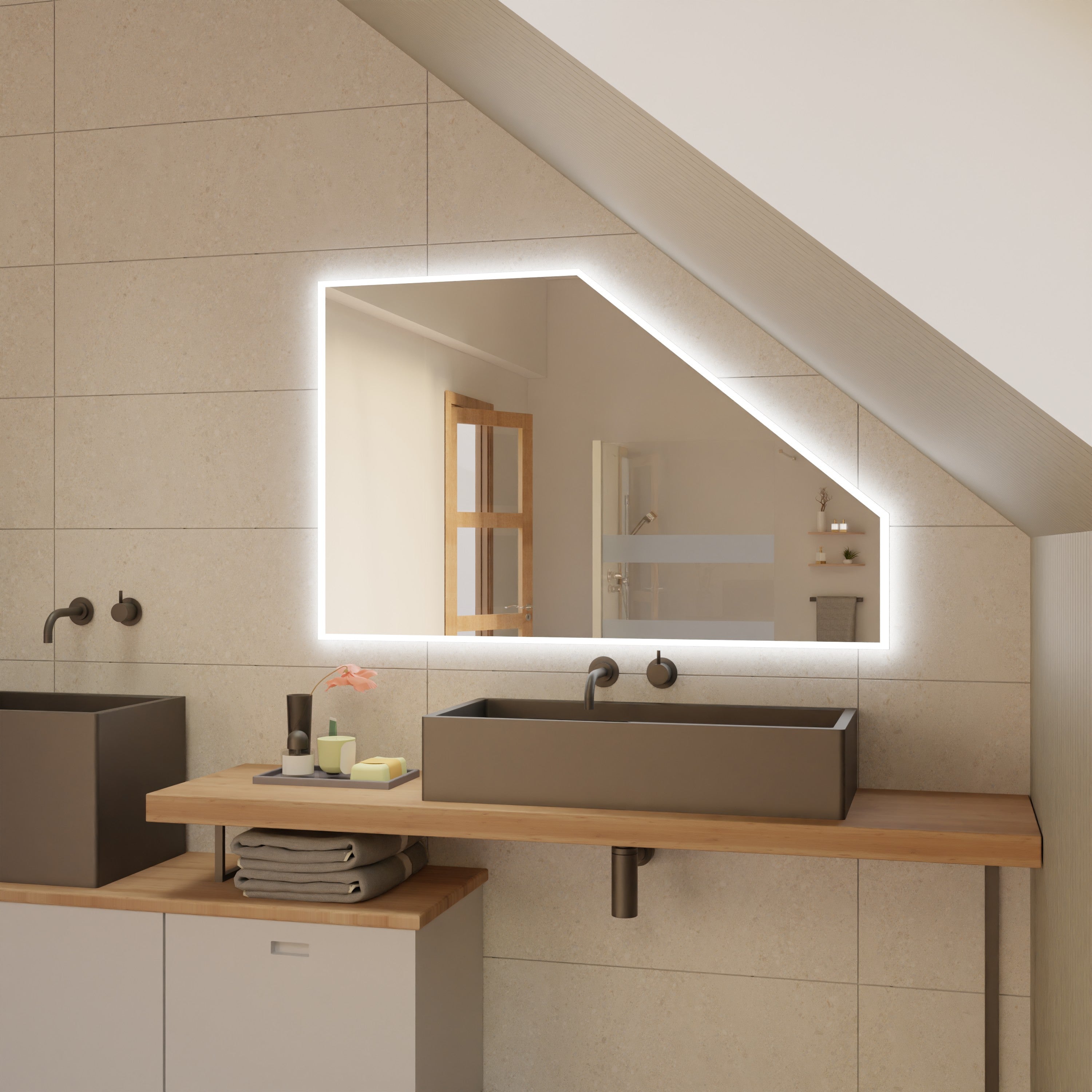 Spiegel Dachschräge Barcelona