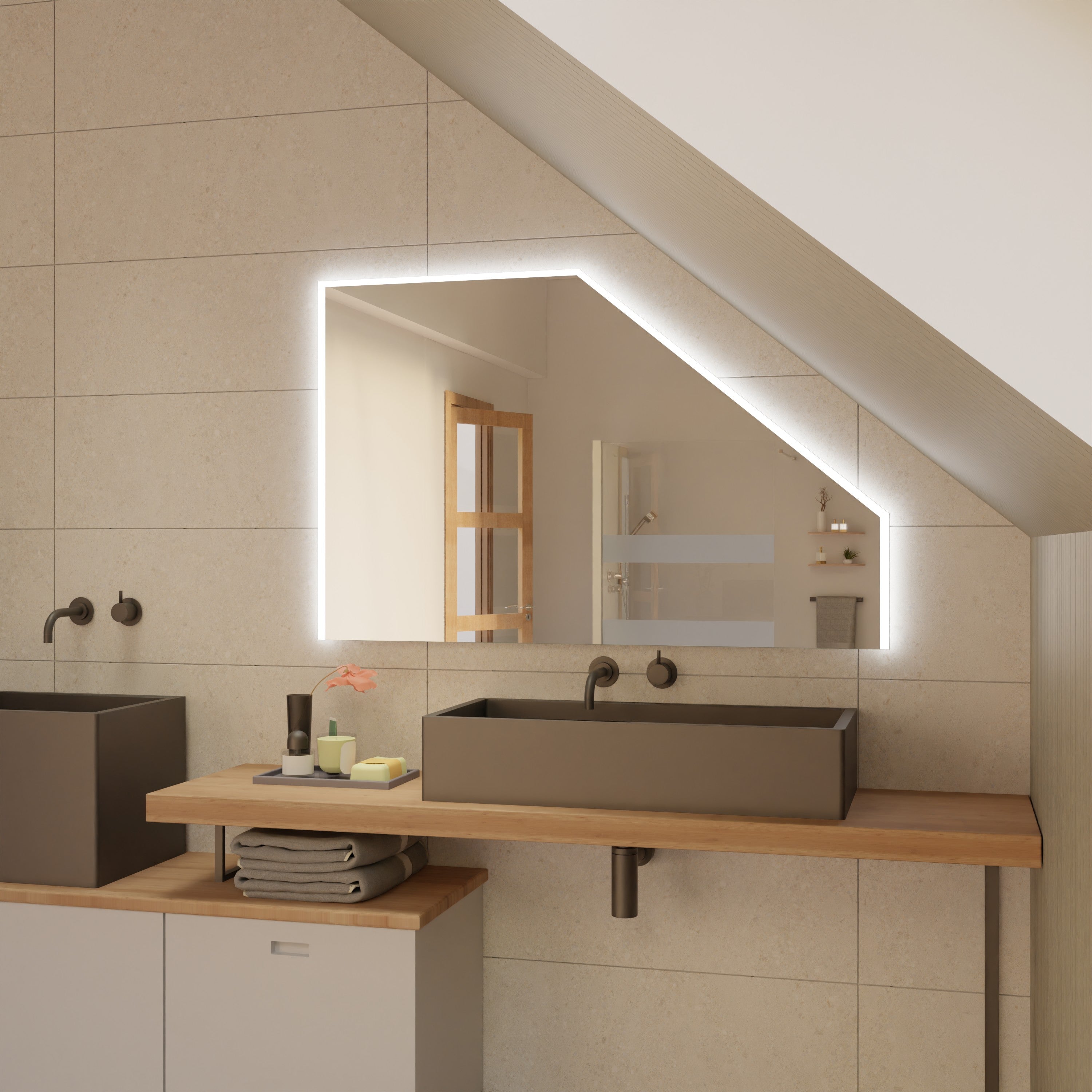 Spiegel Dachschräge Dubai