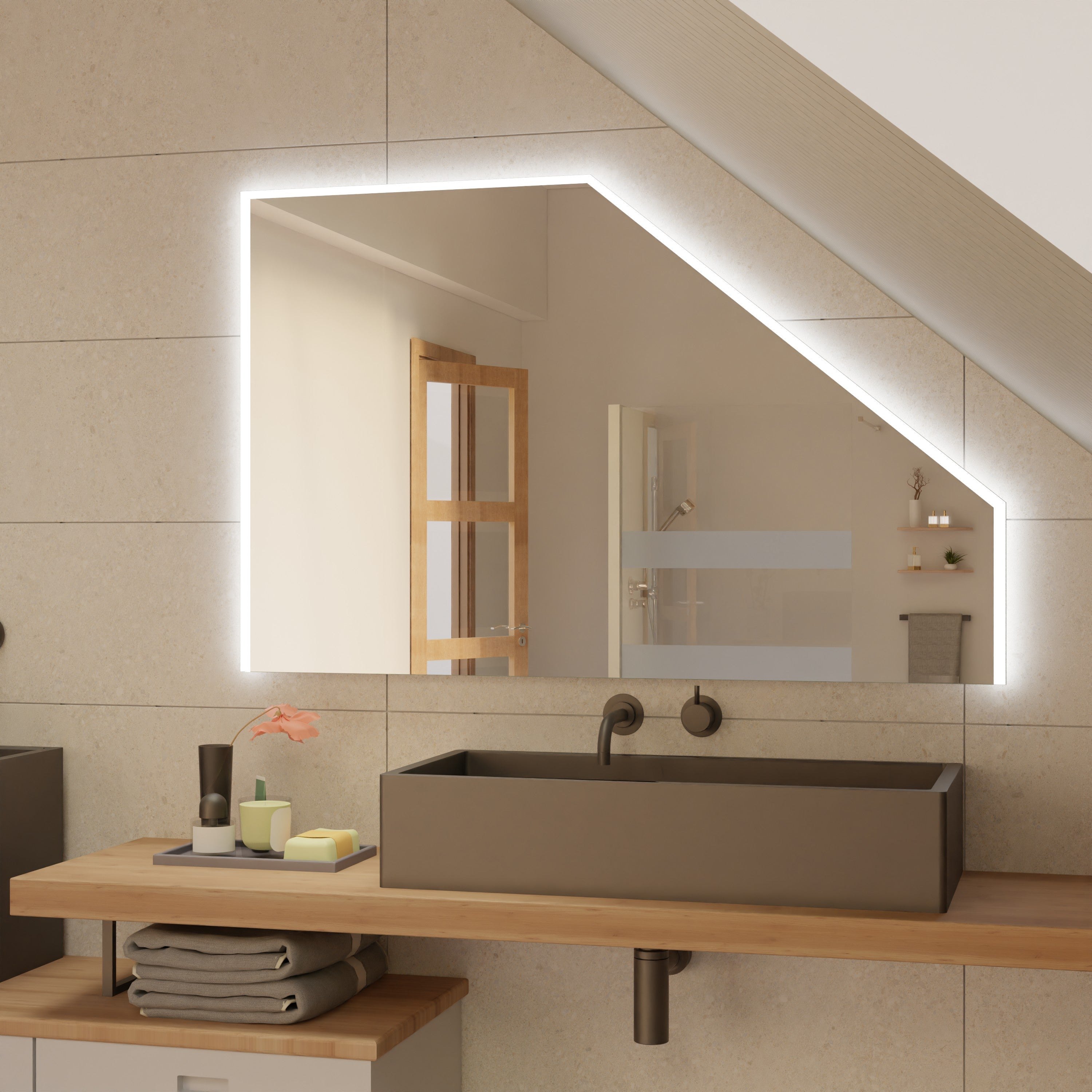 Spiegel Dachschräge Dubai