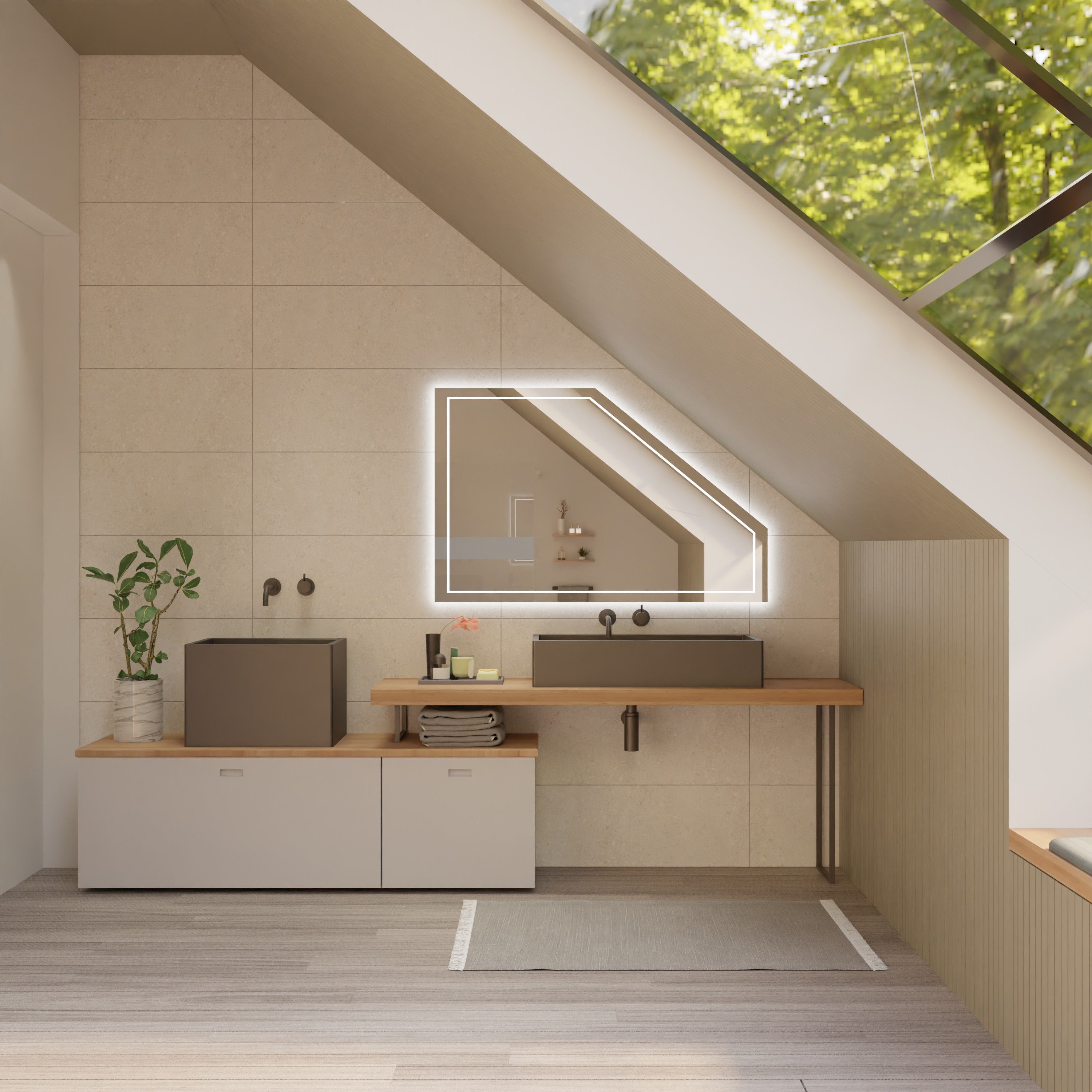 Spiegel Dachschräge Dublin