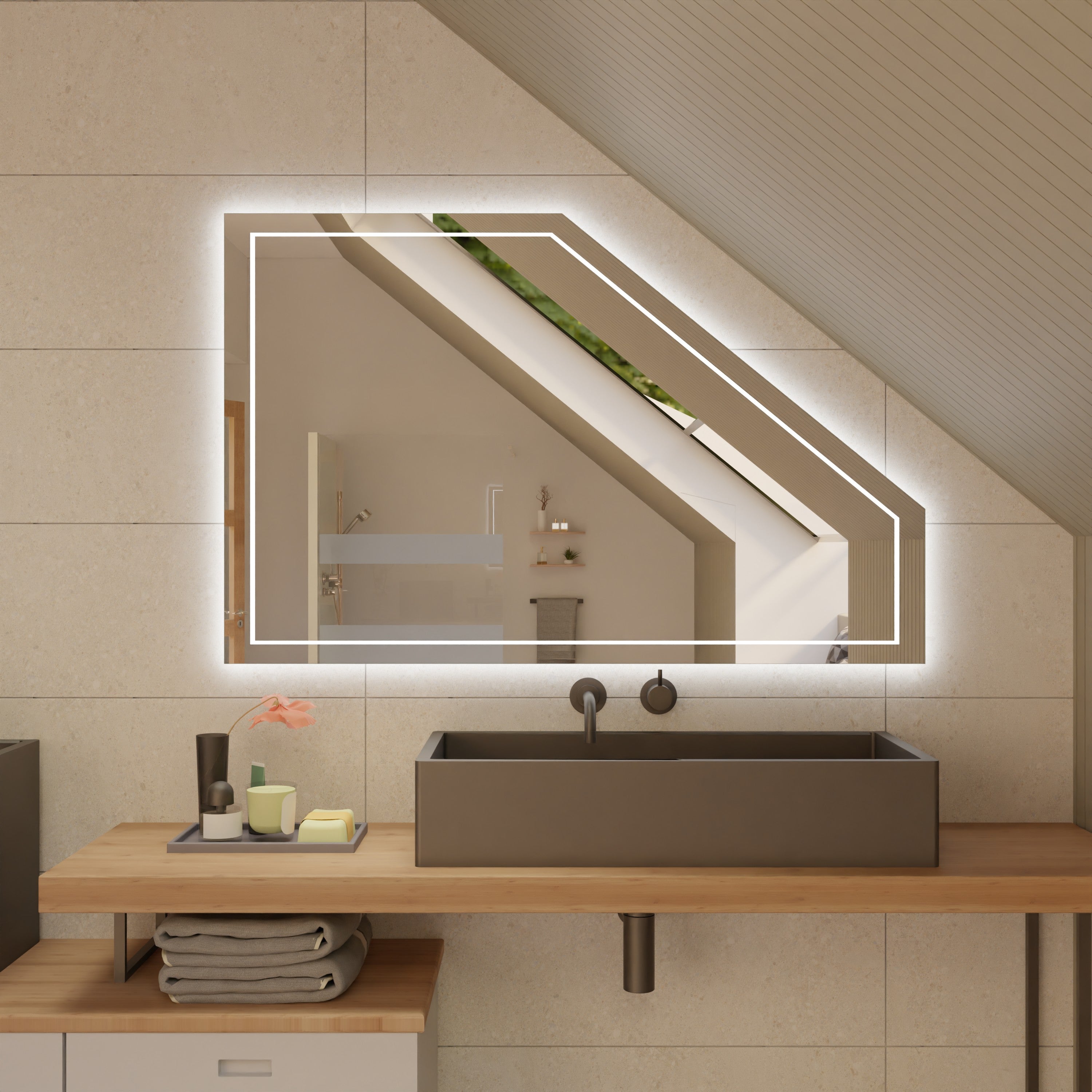 Spiegel Dachschräge Dublin