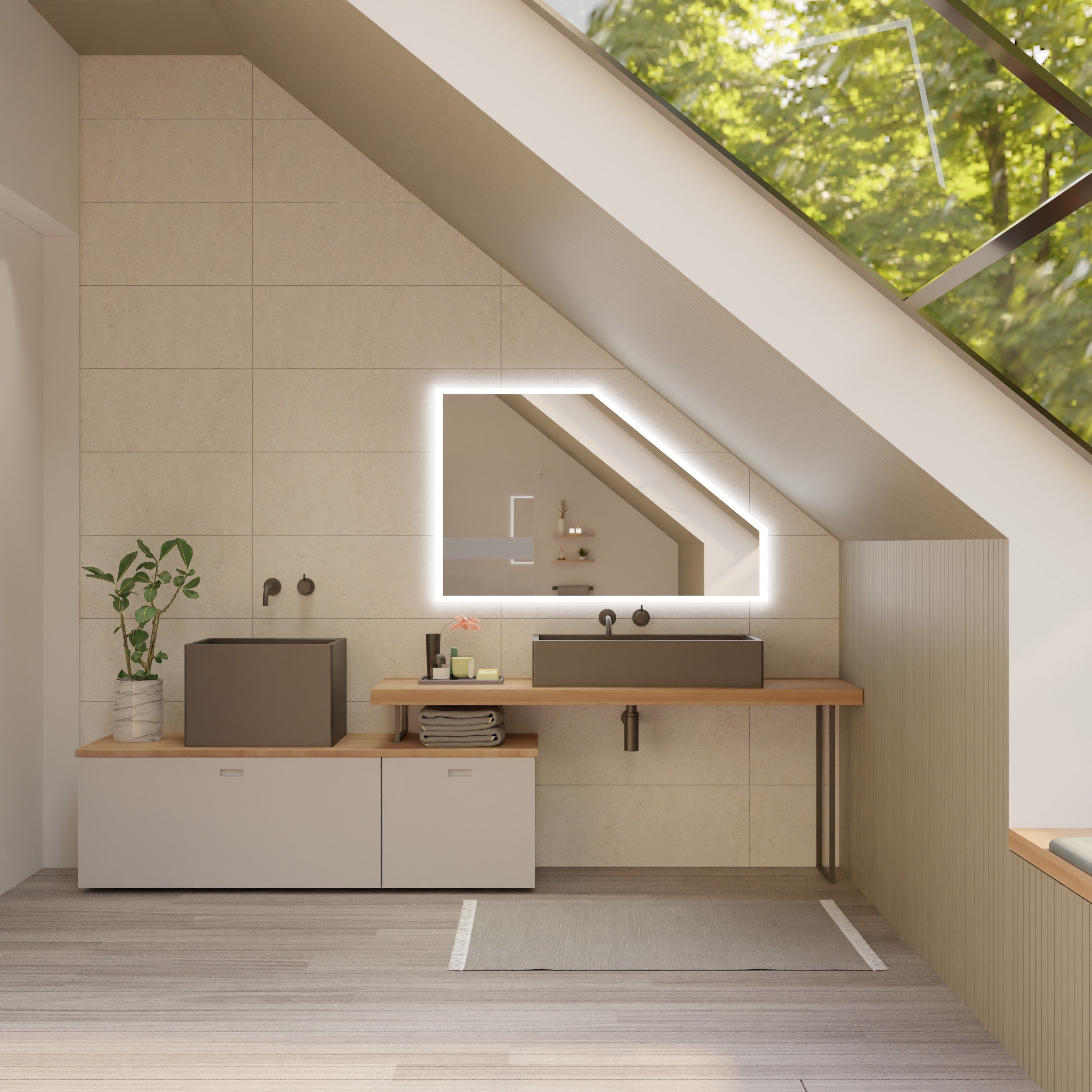 Spiegel Dachschräge Kabul