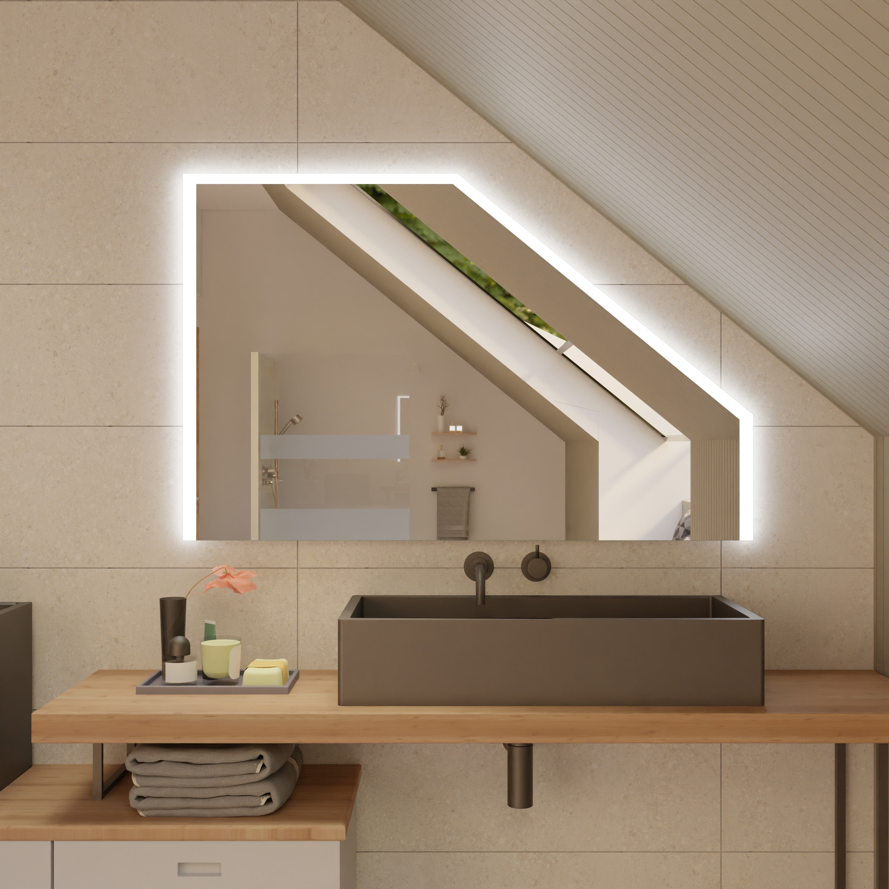 Spiegel Dachschräge London