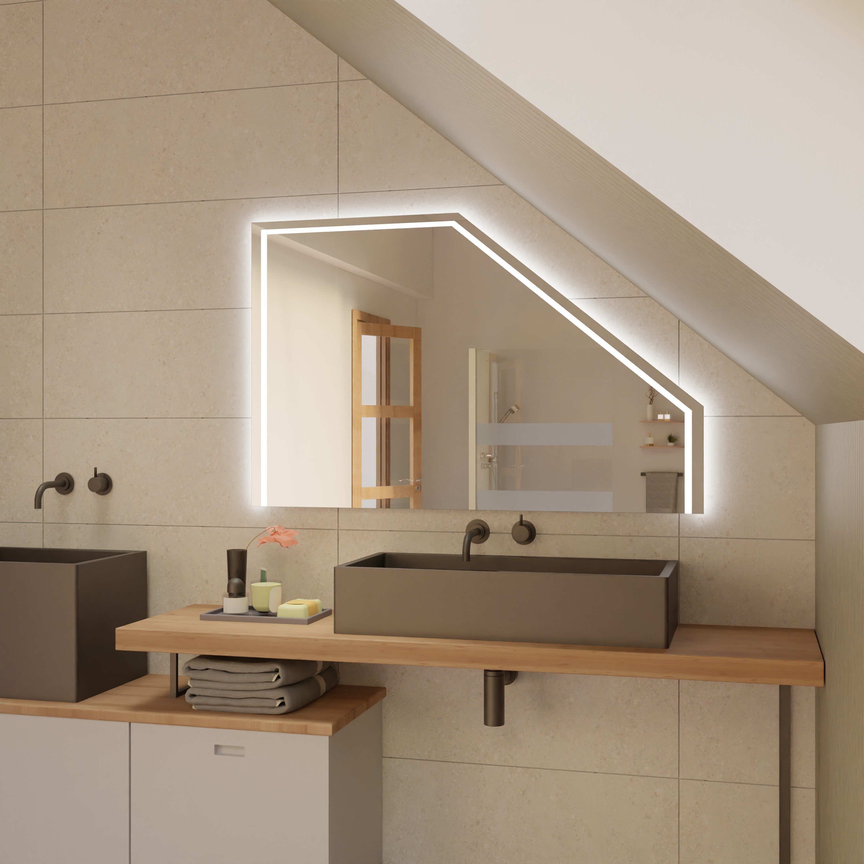 Spiegel Dachschräge New York