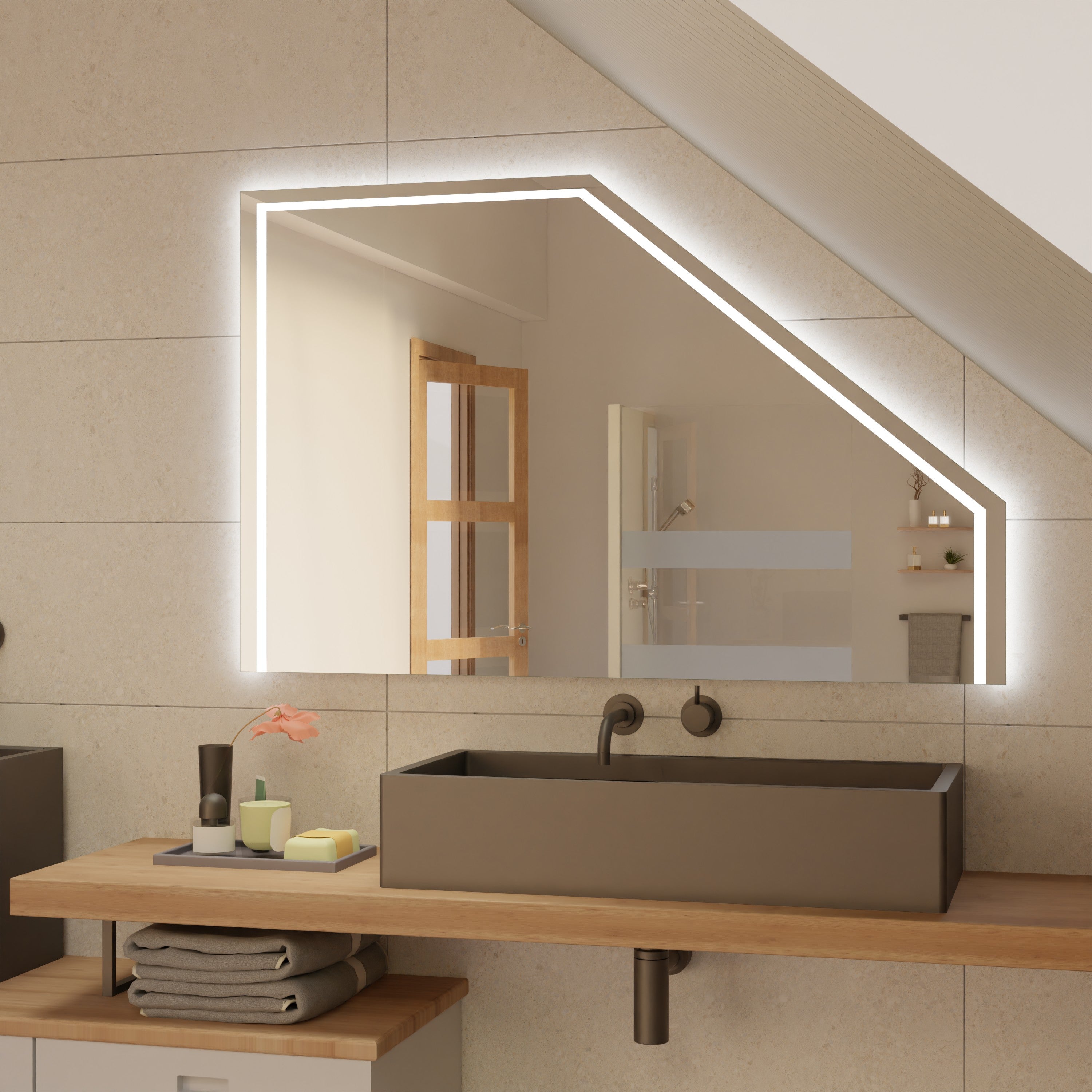 Spiegel Dachschräge New York