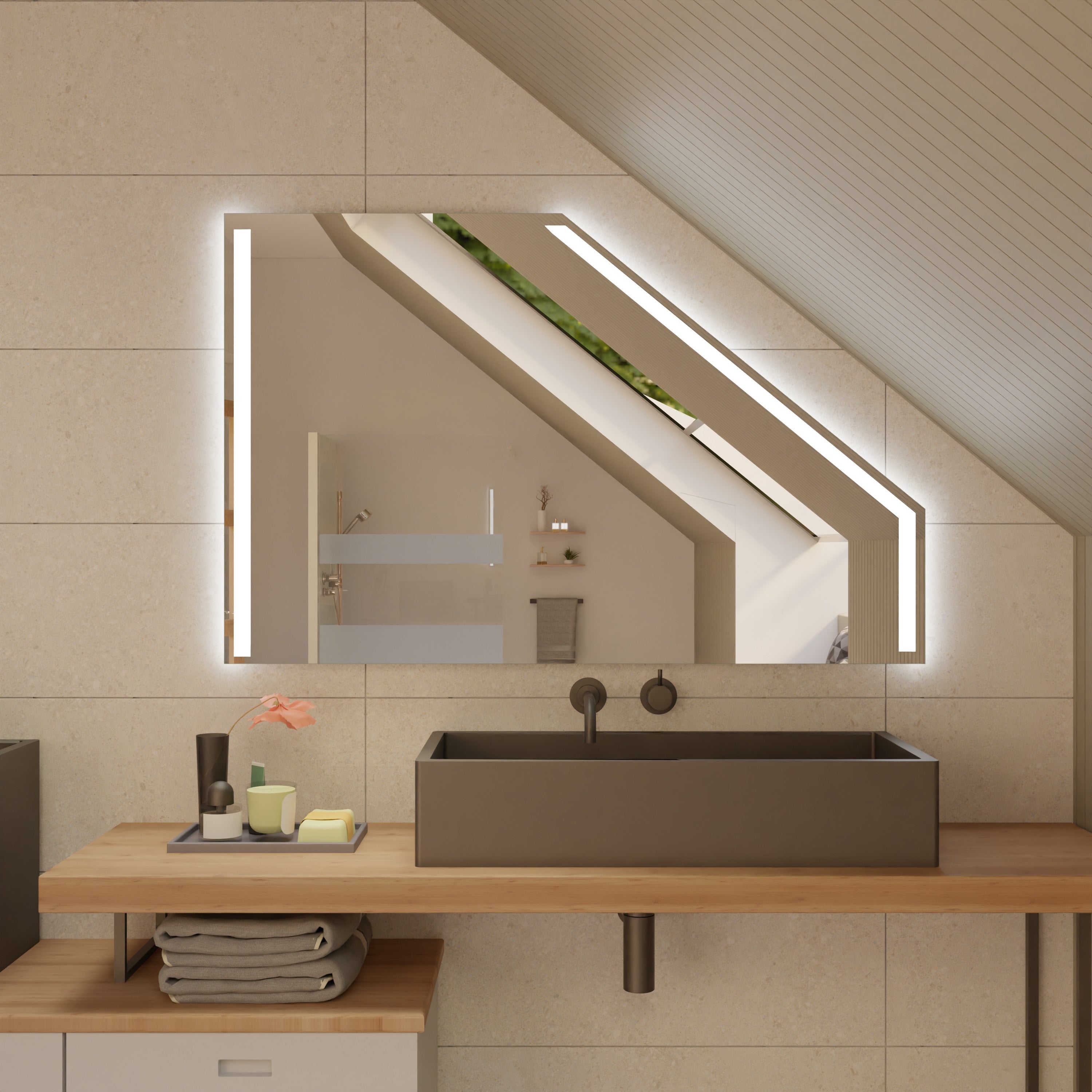 Spiegel Dachschräge Rom