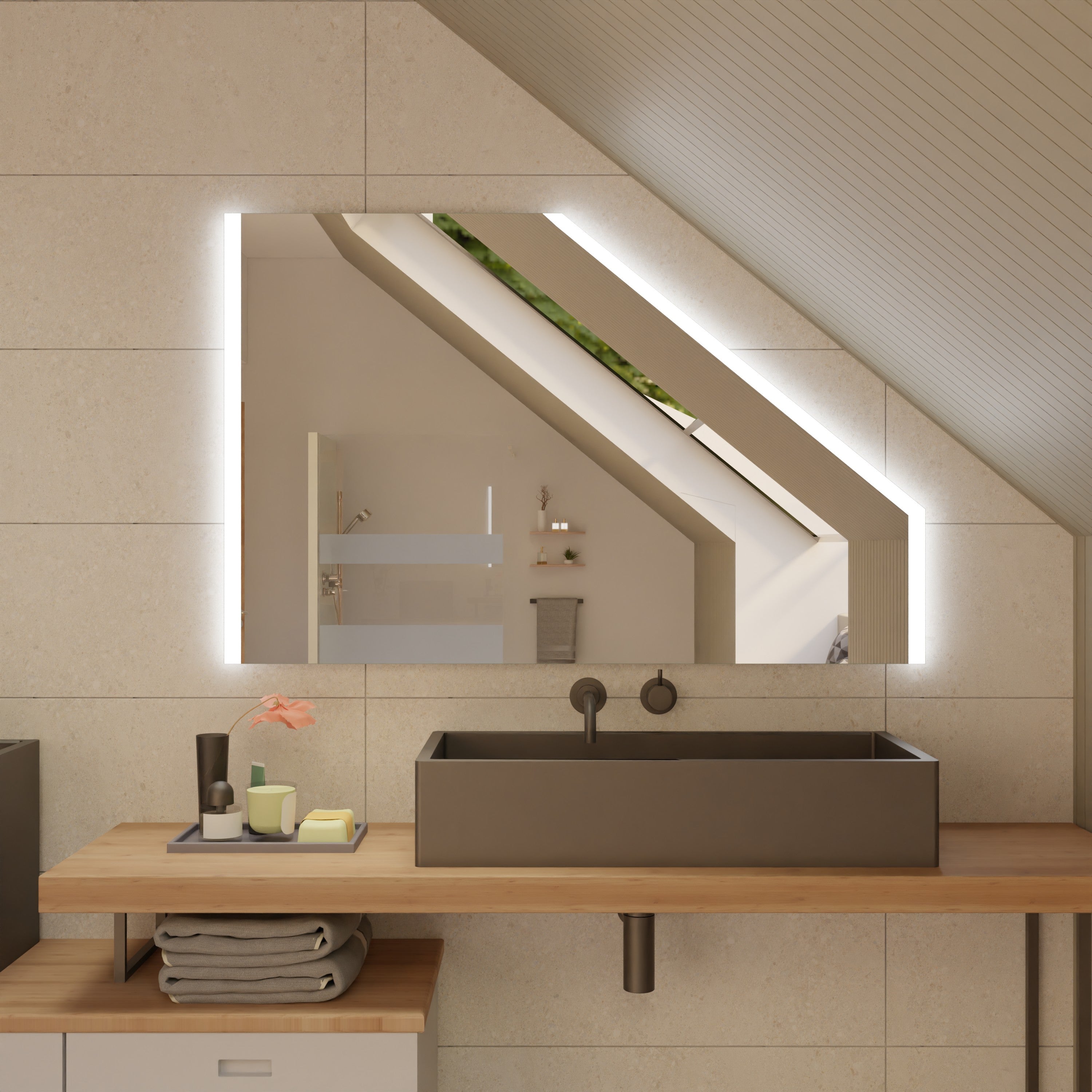 Spiegel Dachschräge Shanghai