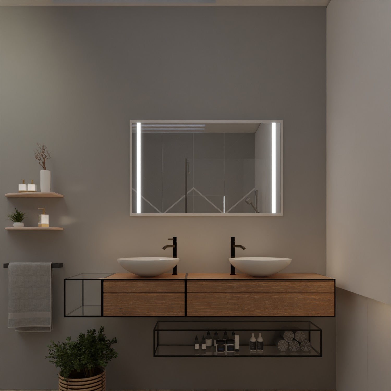 Spiegel mit Rahmen nach Maß - Sri Lanka