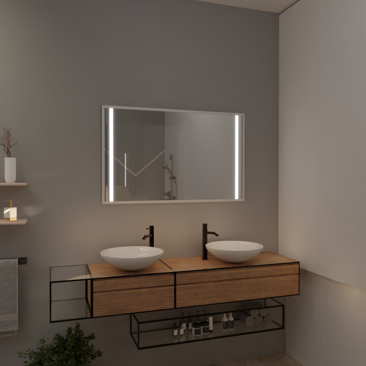 Spiegel mit Rahmen nach Maß - Sri Lanka