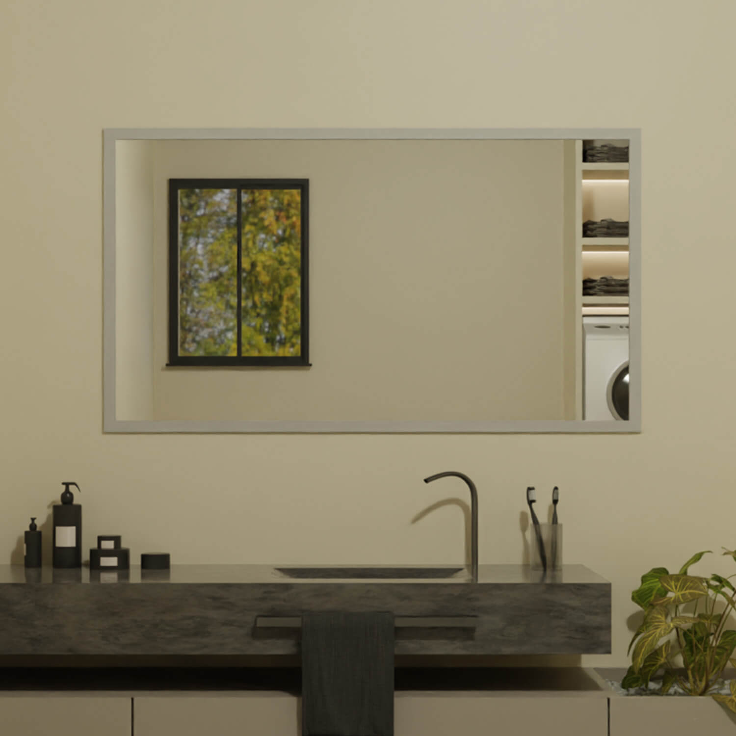 Spiegel mit Rahmen - Thailand