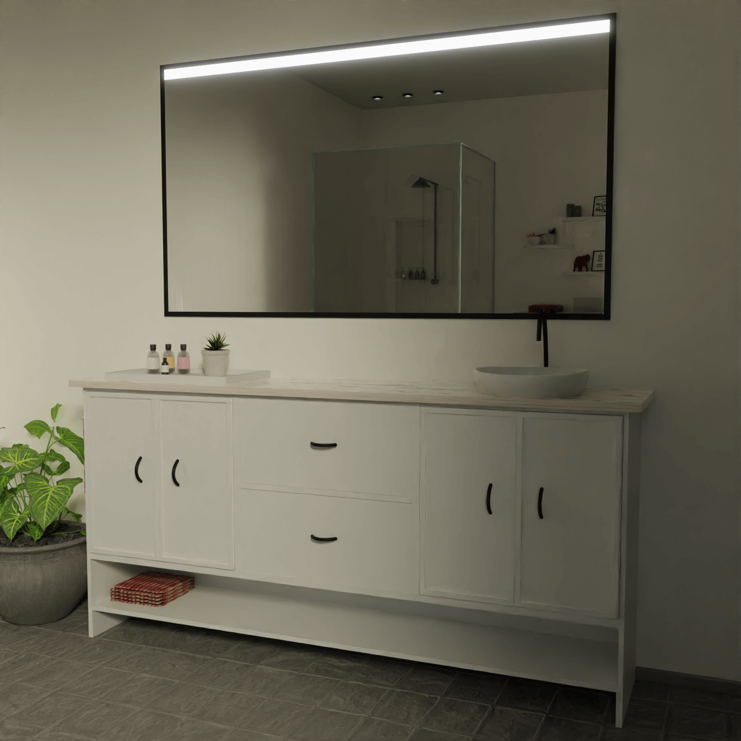 Spiegel mit Rahmen - Ägypten