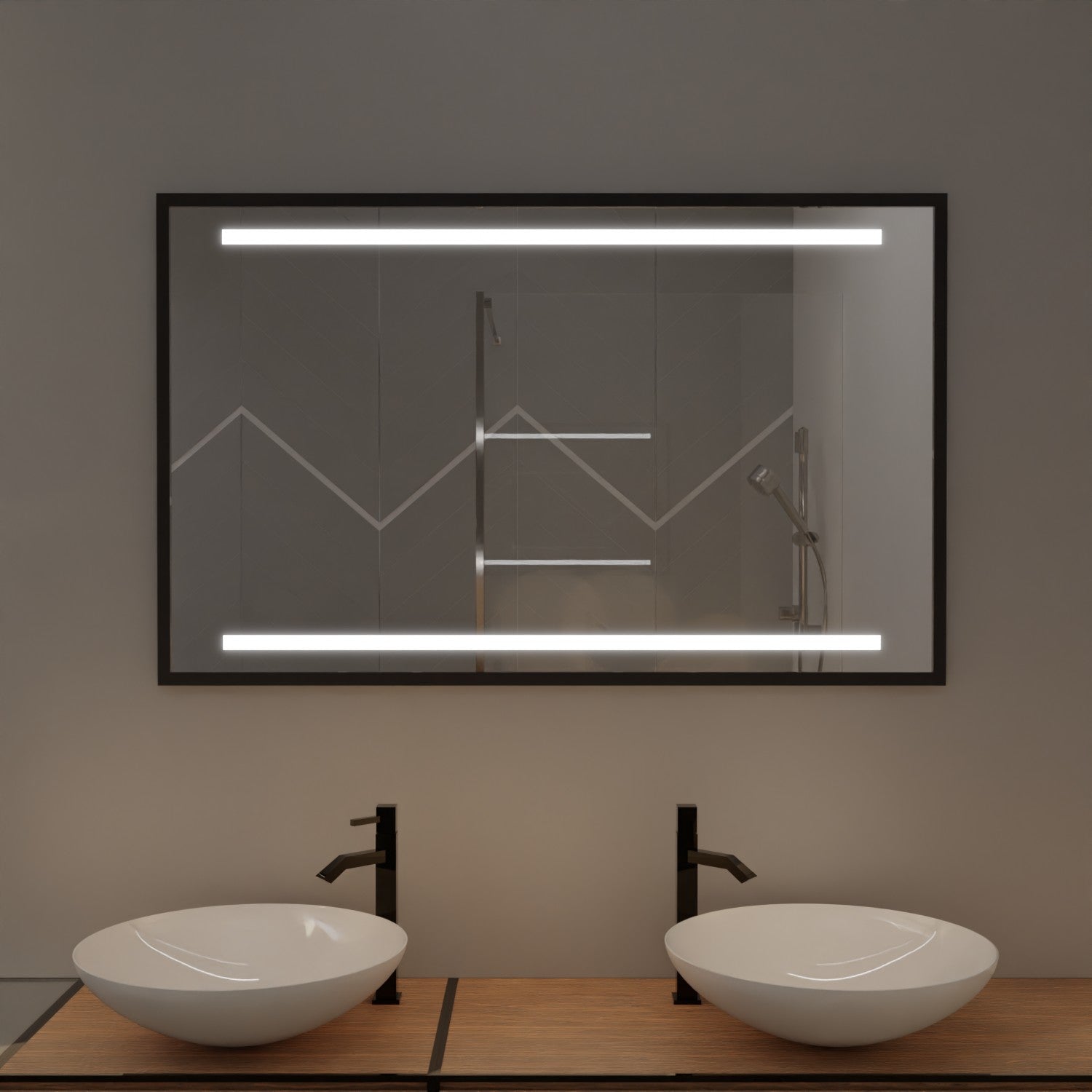 Rahmenspiegel mit LED - Bangladesch