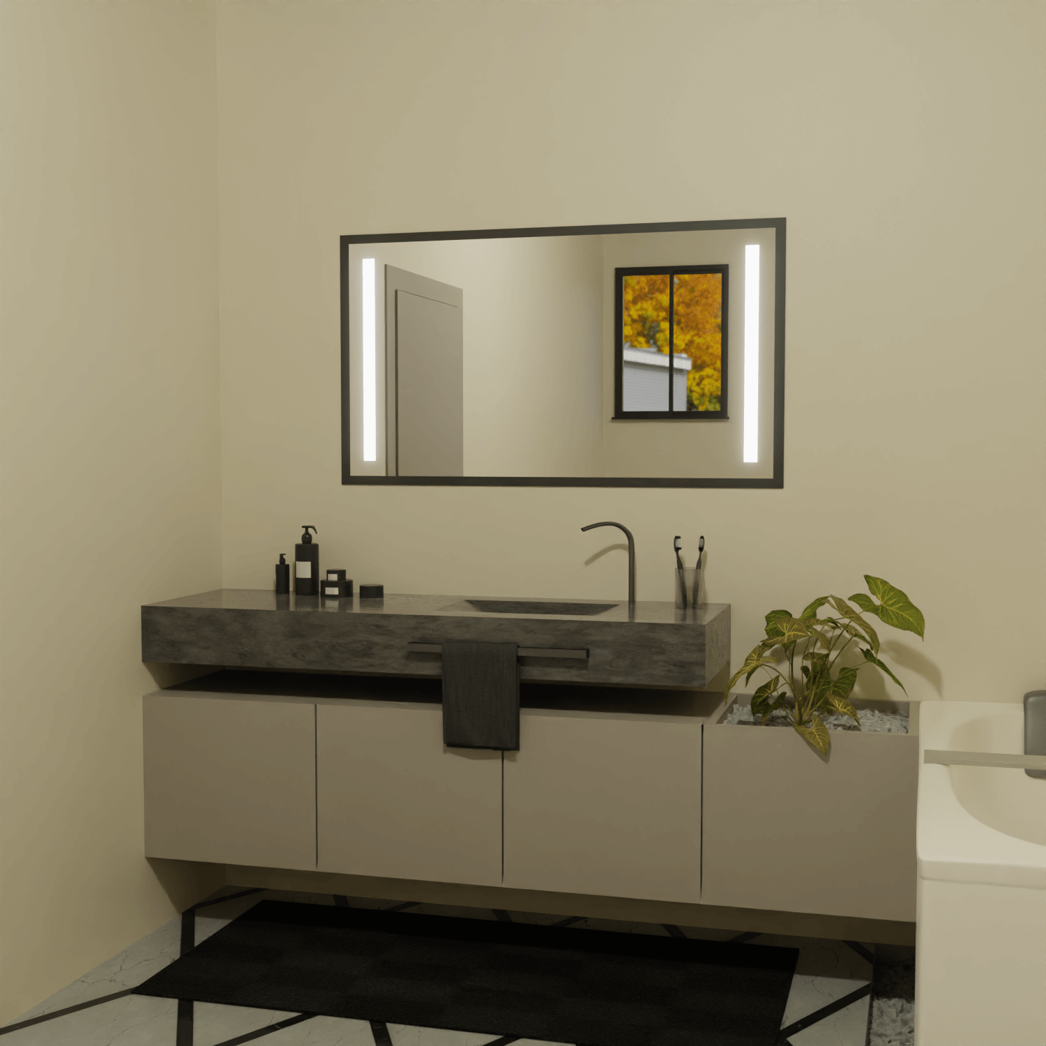 Spiegel mit Rahmen - China