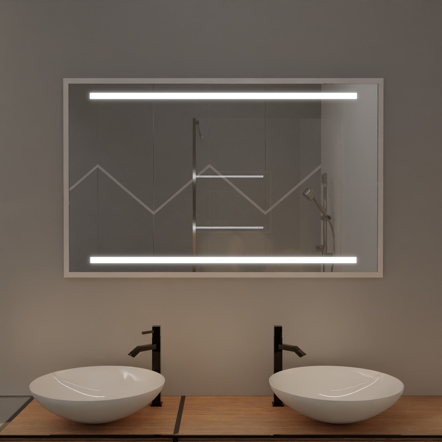 Spiegel mit Rahmen - Indien