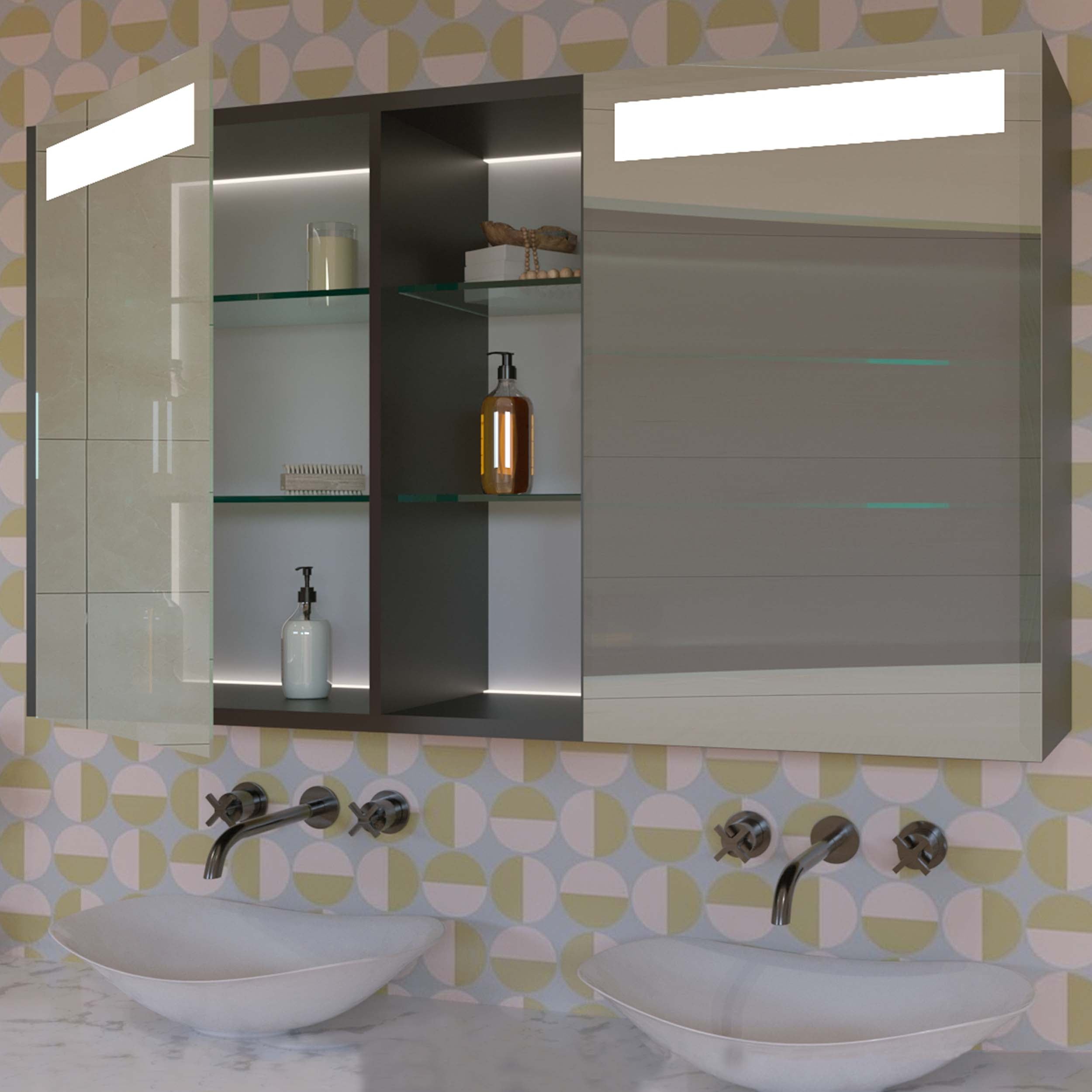 Badezimmer Spiegelschrank - Anna